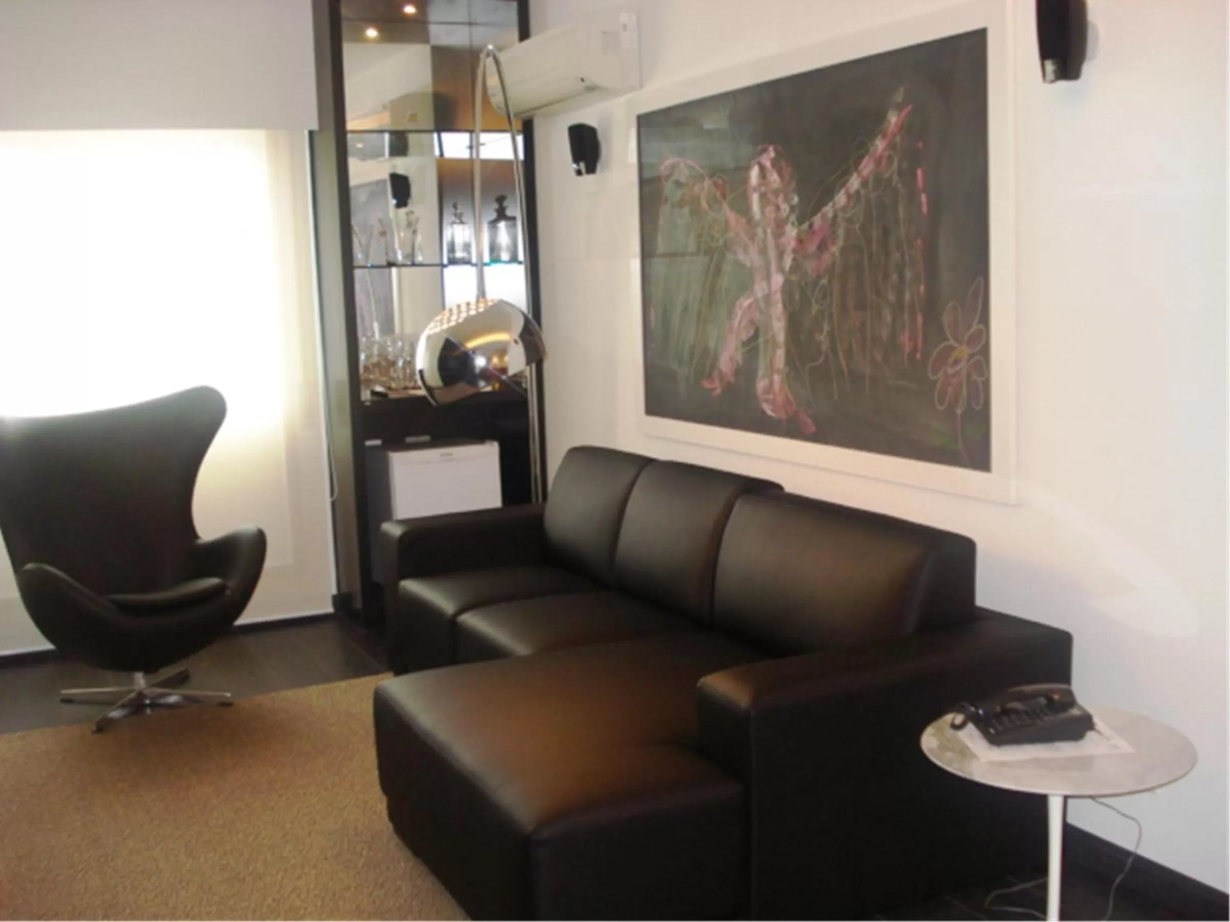 Living room in Hotel Manta
