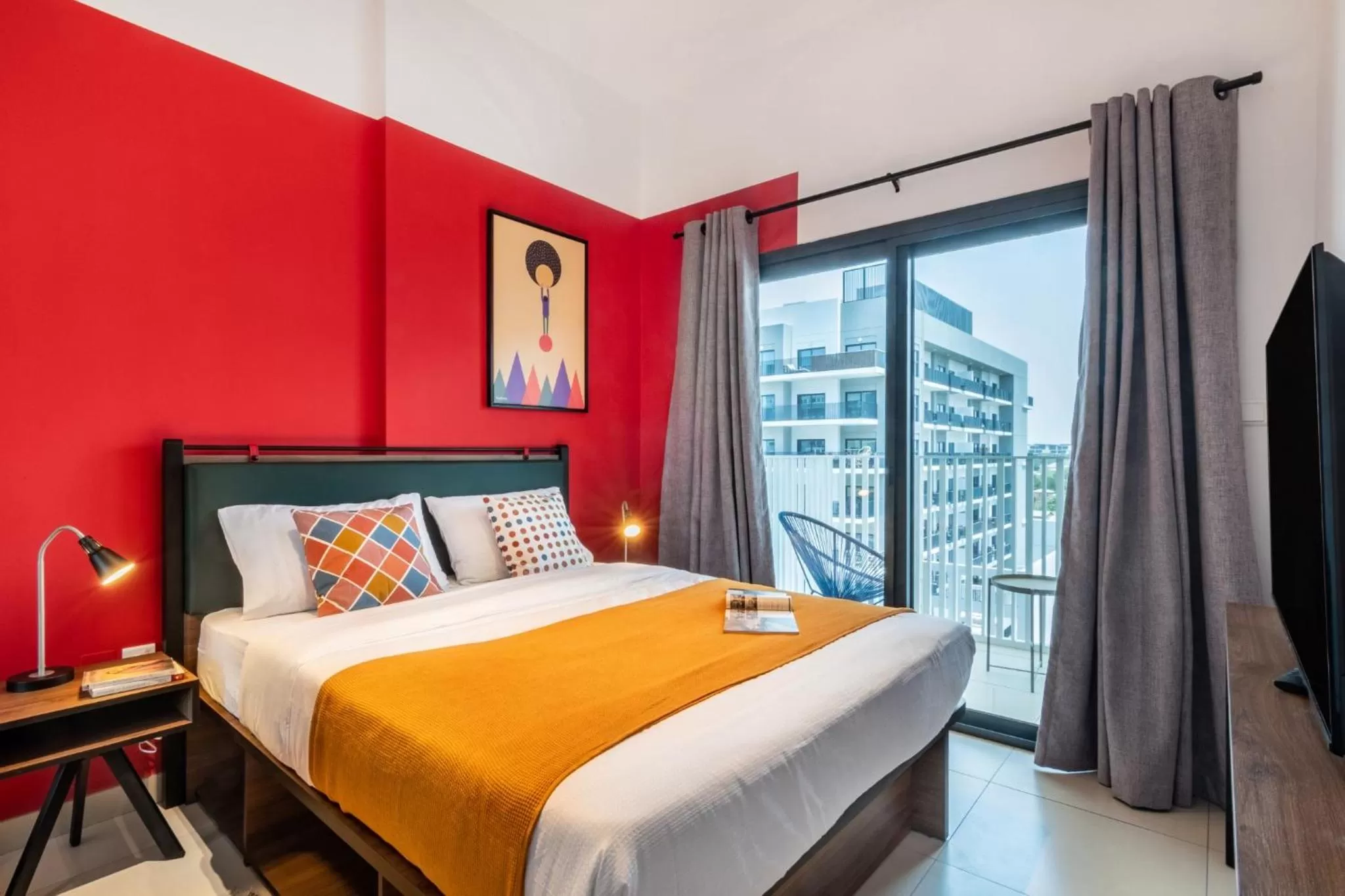 Deluxe Double Room with Balcony in YouCo coliving Dubai