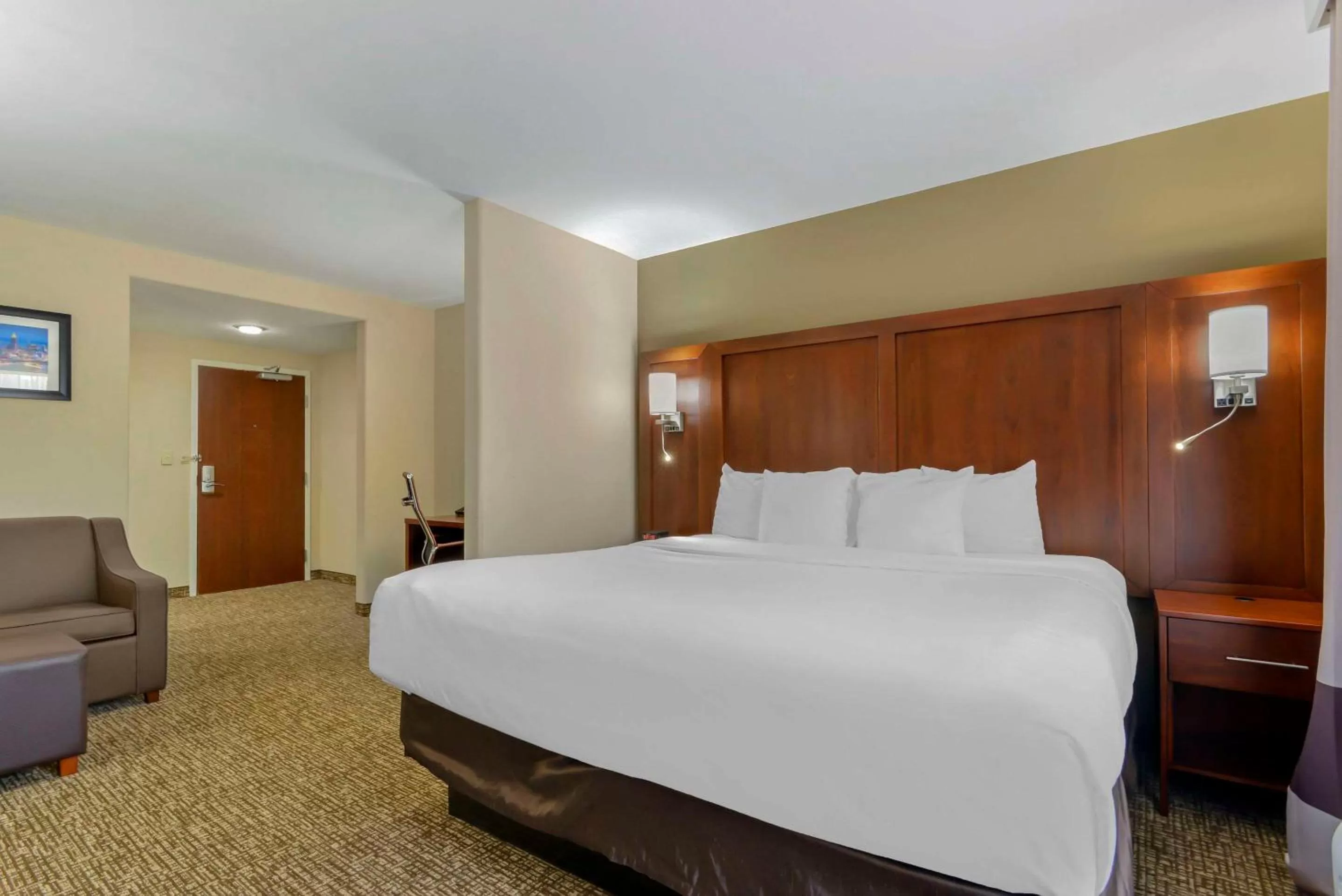 King Suite - Non-Smoking in Comfort Suites At Kennesaw State University