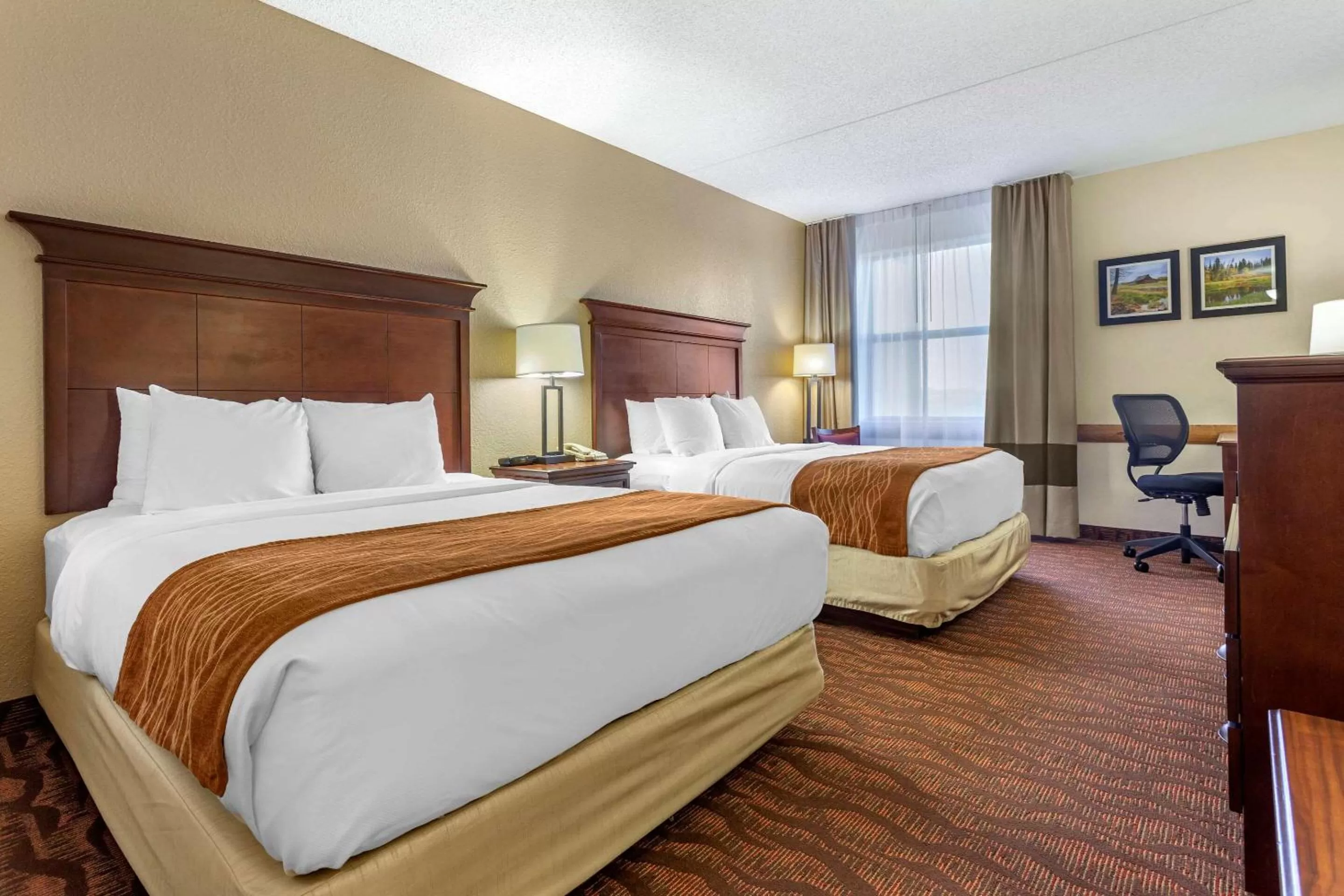 Queen Room with Two Queen Beds - Non-Smoking in Comfort Inn & Suites Branson Meadows