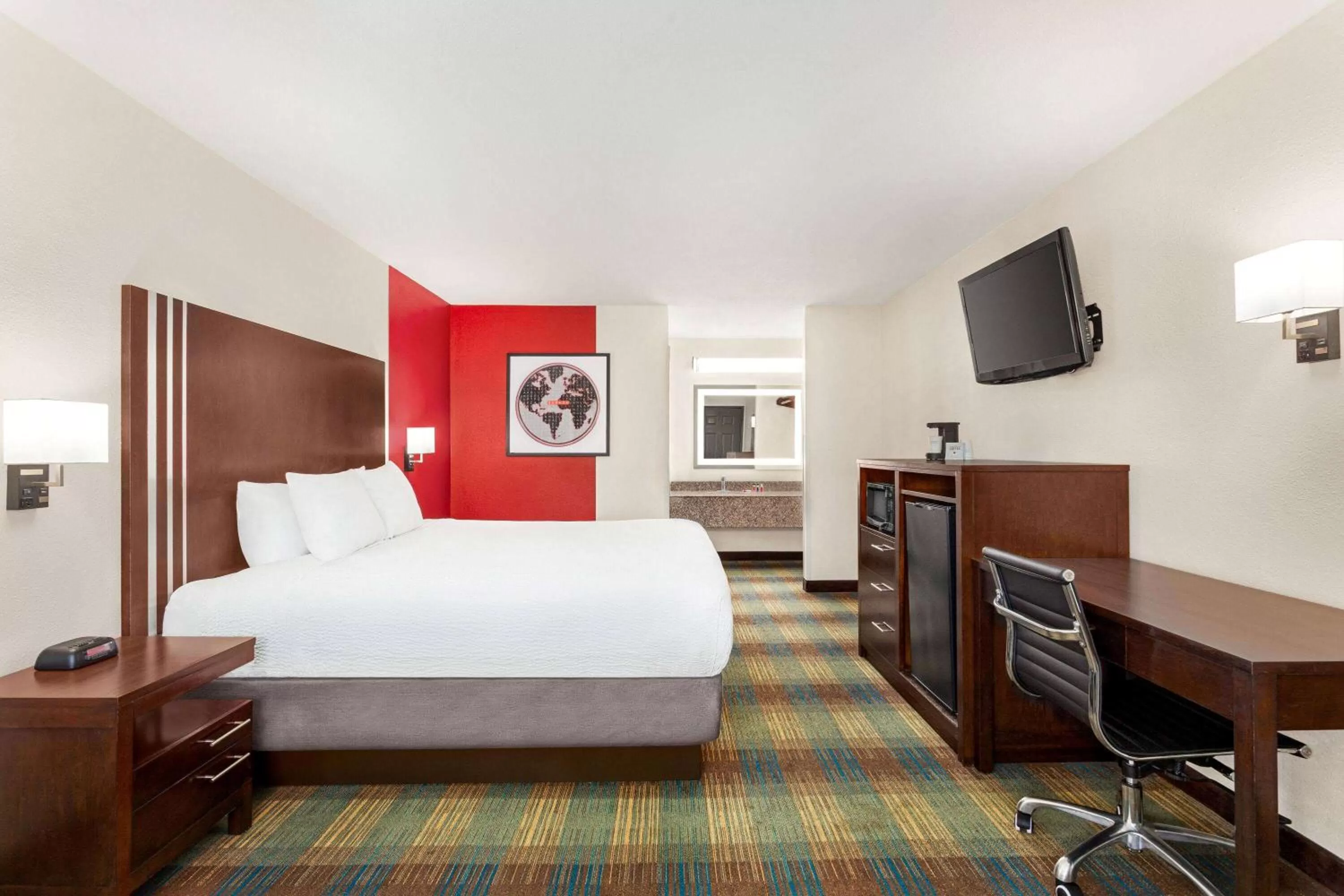 King Room - Non-Smoking in Ramada by Wyndham San Antonio Near SeaWorld - Lackland AFB