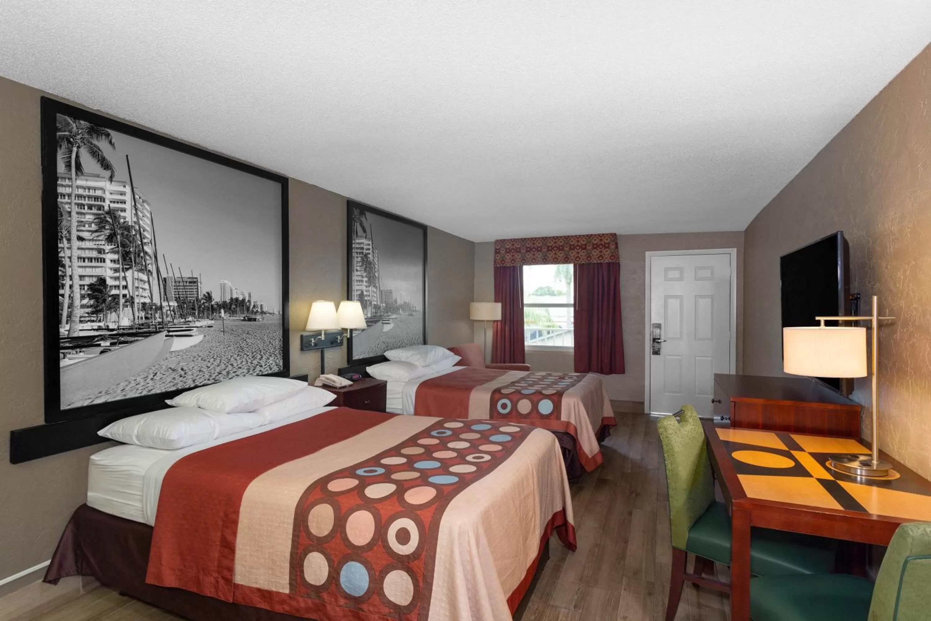 Double Room with Two Double Beds - Smoking in Super 8 by Wyndham Bradenton Sarasota Area