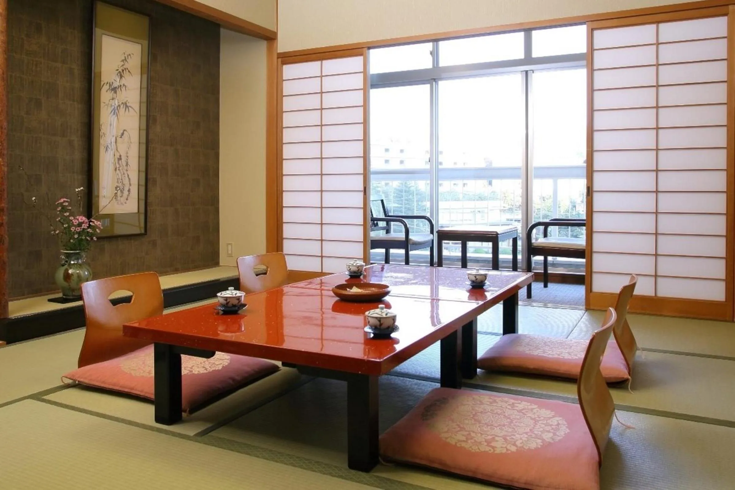 Non-Smoking 3 Adults Standard Japanese-Style Room - Breakfast and Dinner at Restaurant in Arima Gyoen