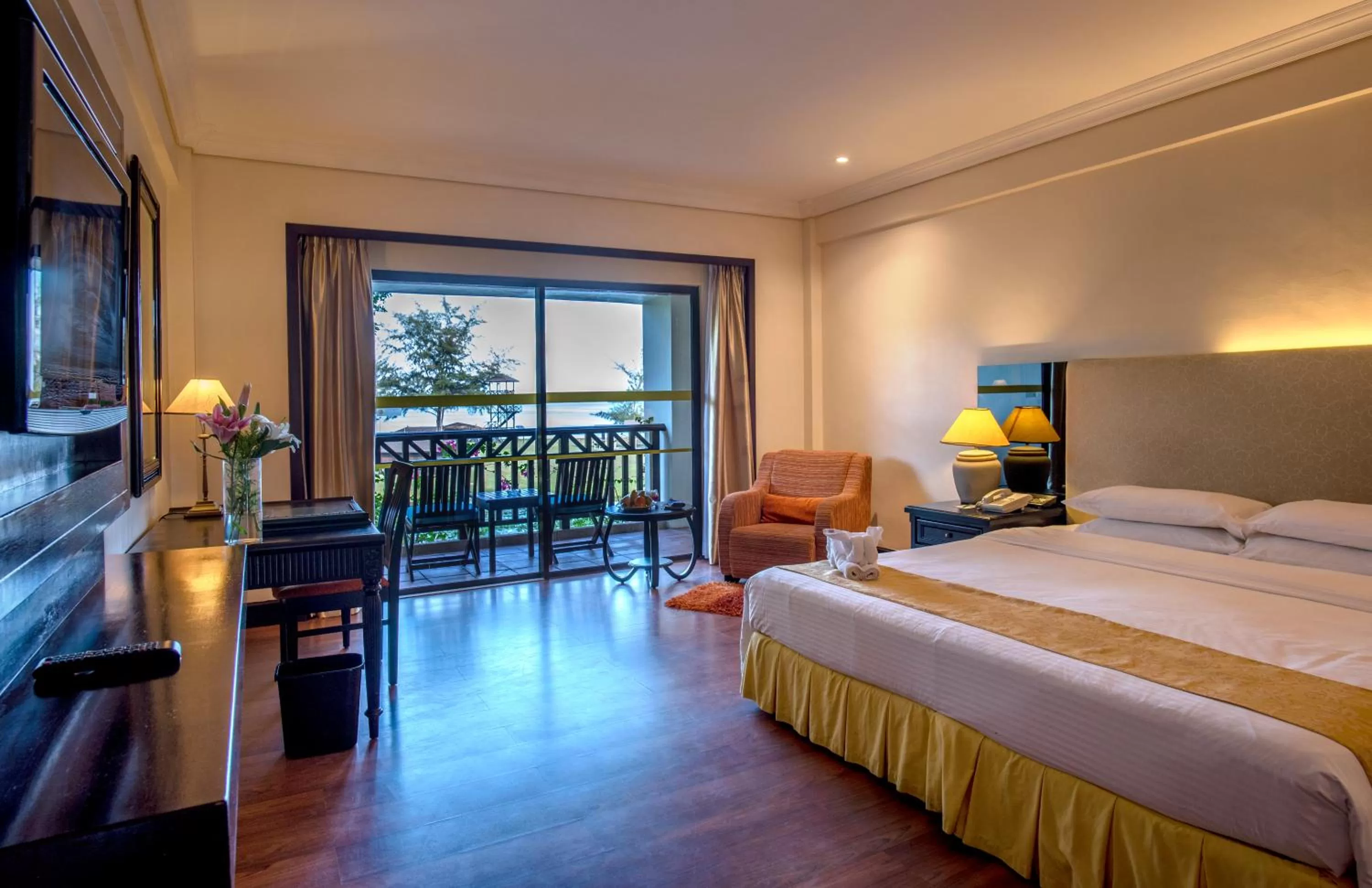 Ocean Panorama Deluxe Double or Twin Room in Nexus Resort & Spa Karambunai