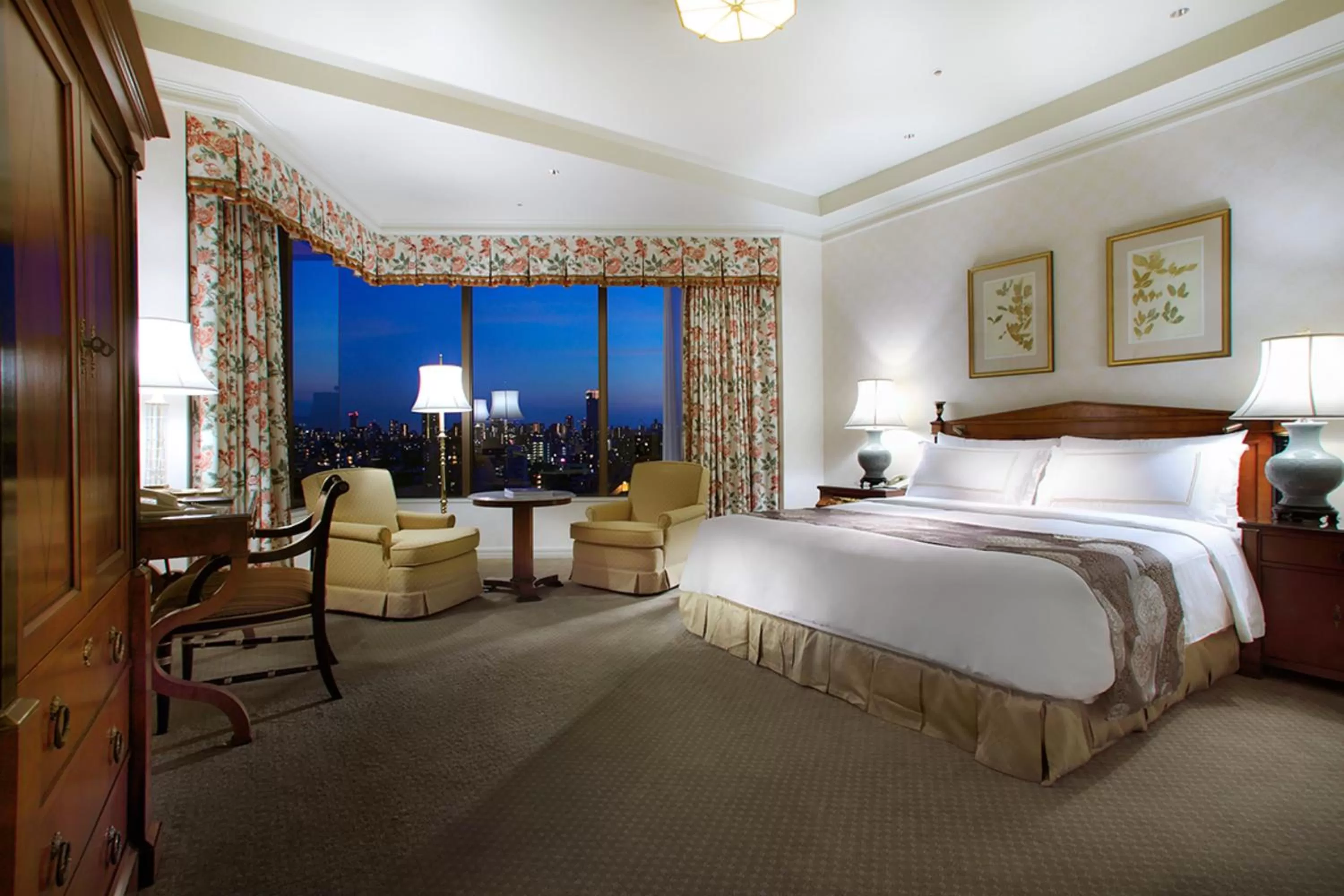 Superior King Room with City View and Spa Access - single occupancy in Hotel Chinzanso Tokyo