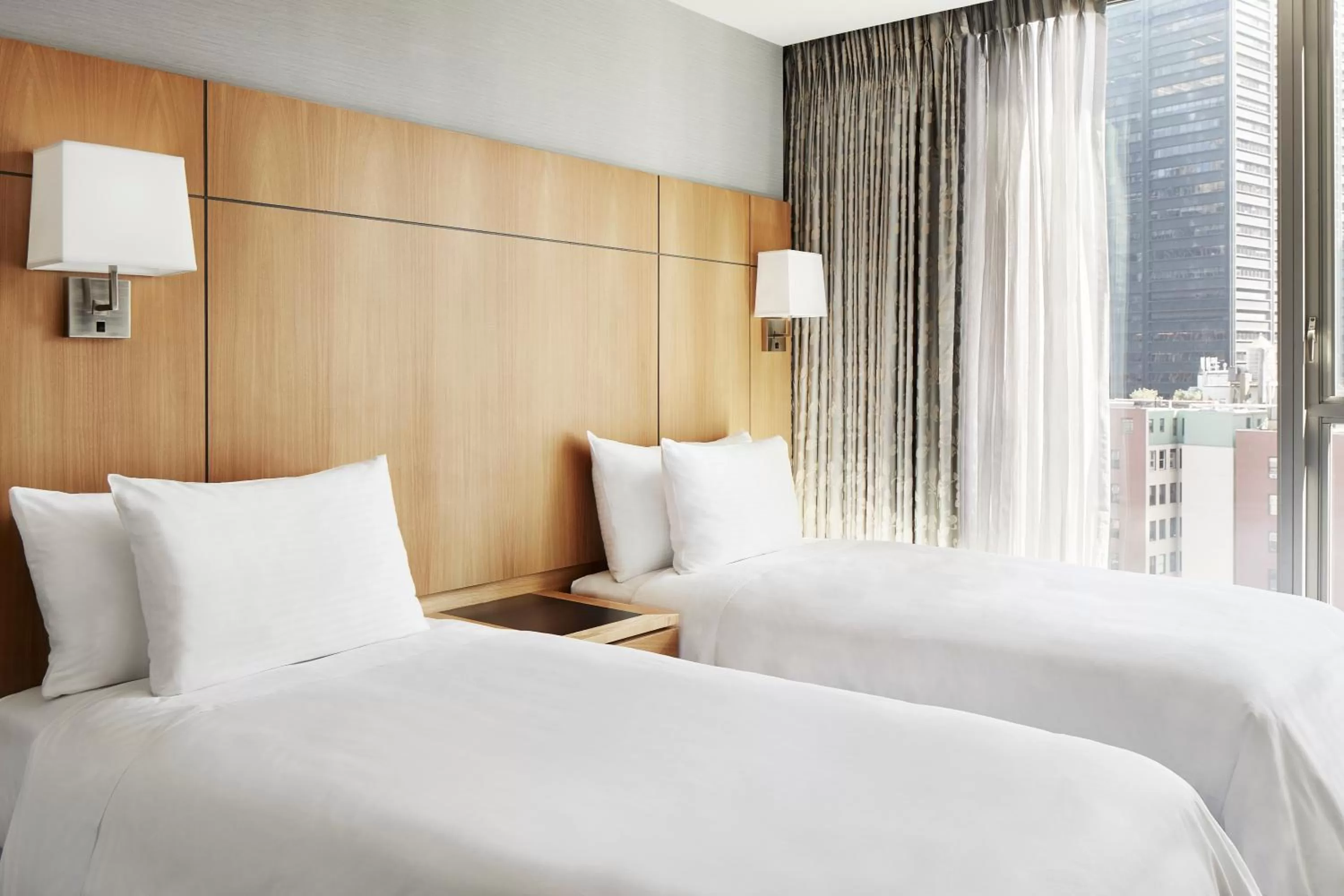 Standard Twin Room in Club Quarters Hotel World Trade Center, New York