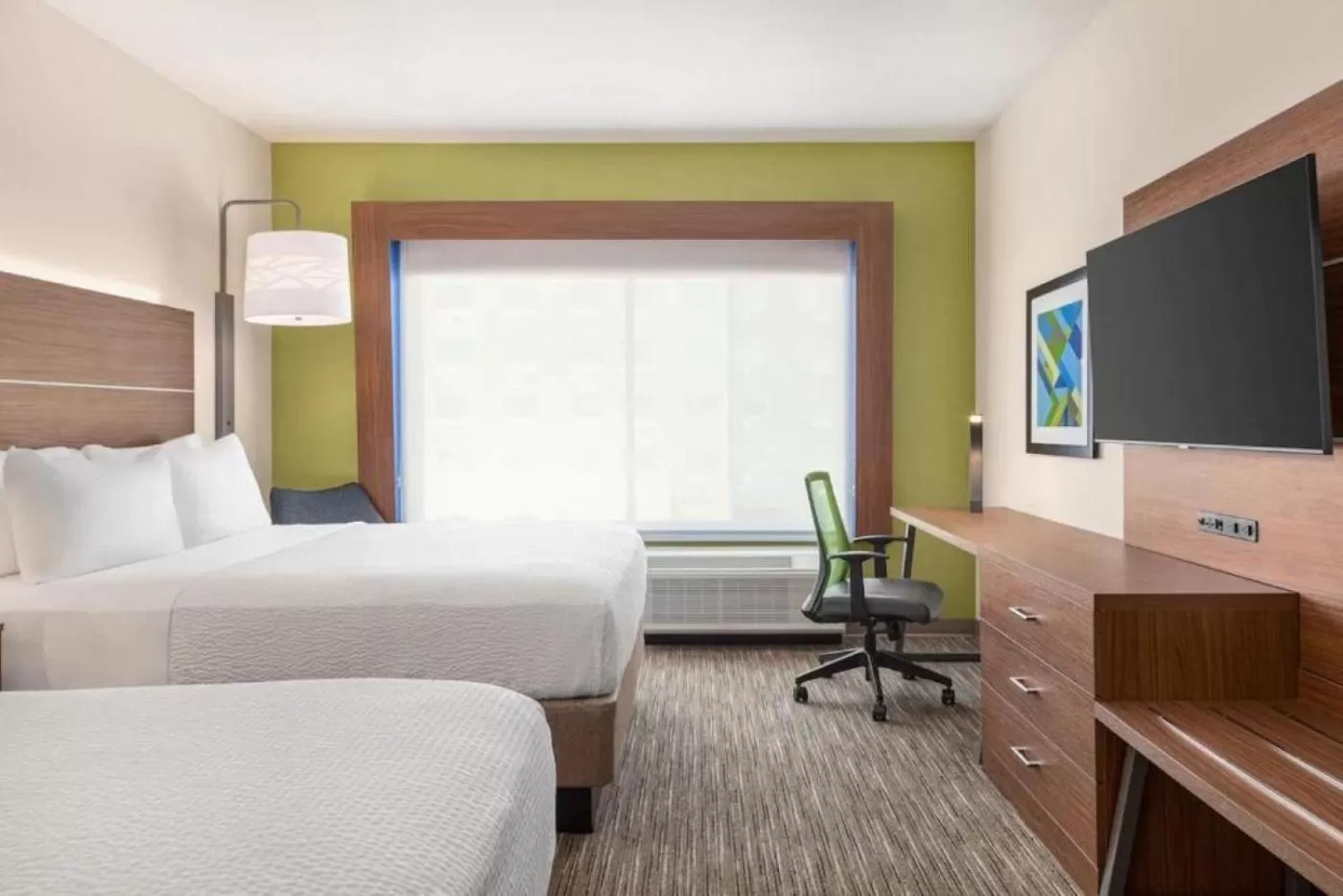 Queen Room with Two Queen Beds - Mobility Access Tub/Non-Smoking in Holiday Inn Express & Suites Austin North - Pflugerville by IHG