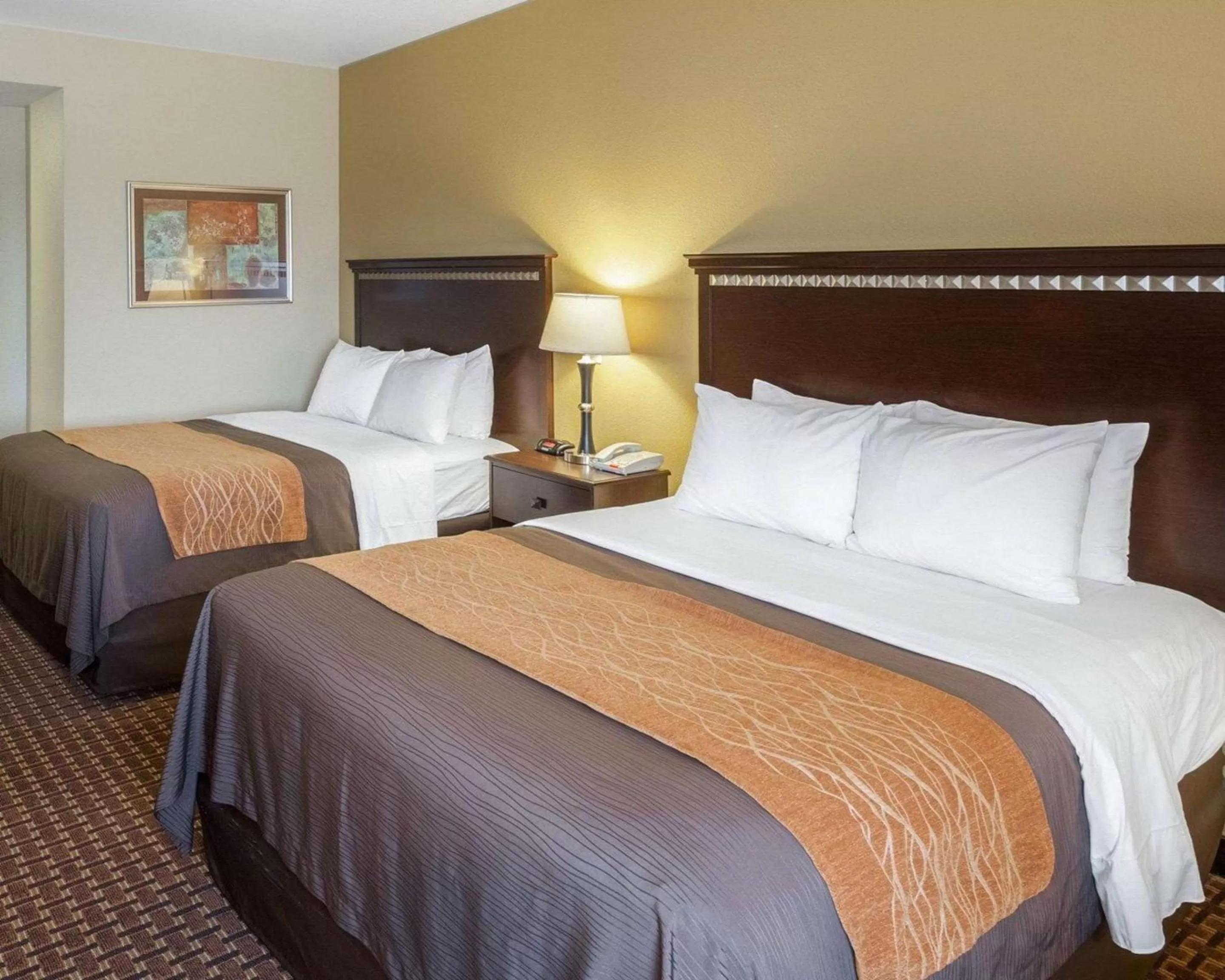 Queen Room with Two Queen Beds - Accessible/Non-Smoking  in Comfort Inn & Suites Regional Medical Center