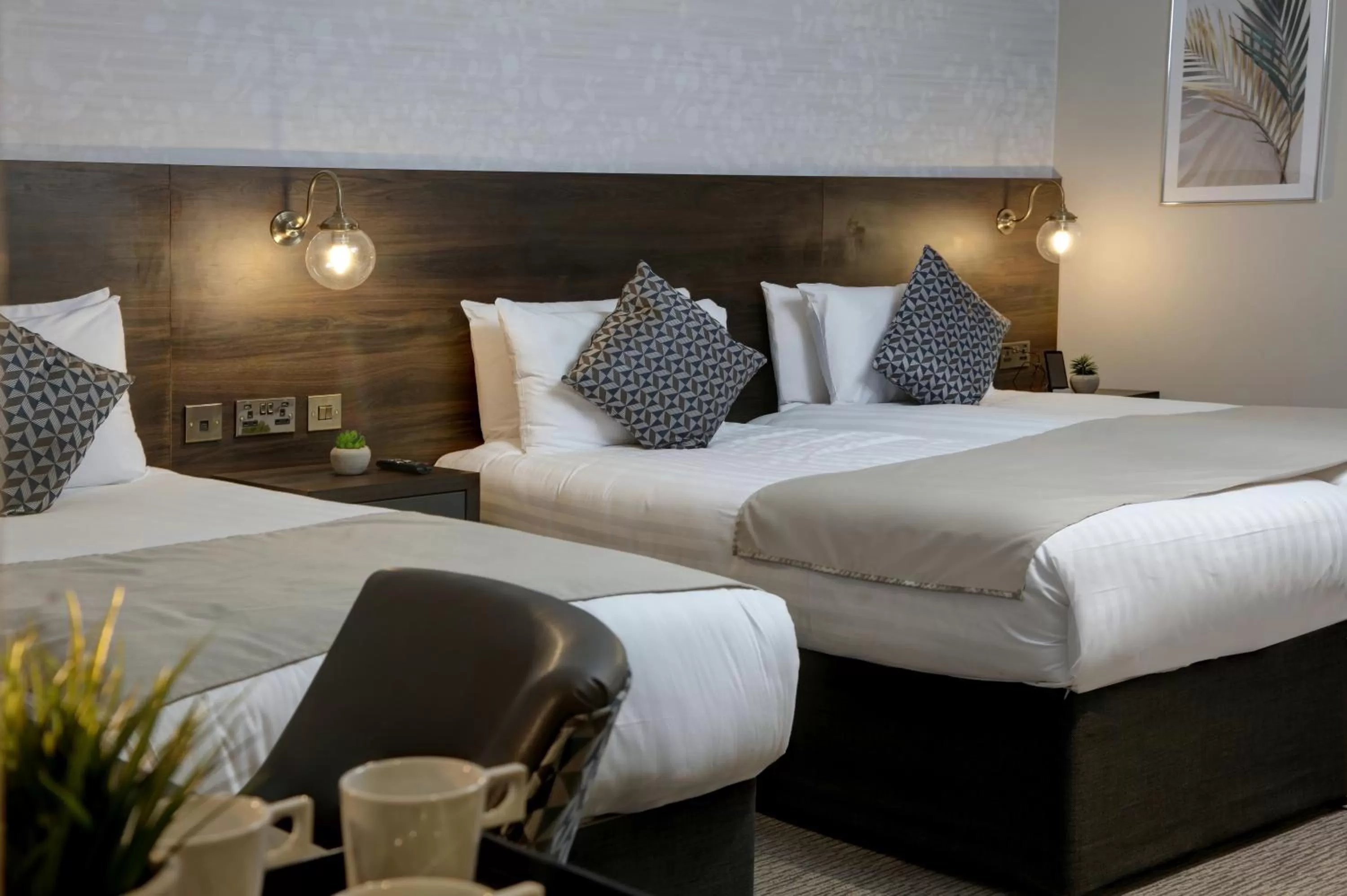 King Suite with Two King Beds - Non-Smoking in Trafford Hall Hotel Manchester, Trademark Collection by Wyndham