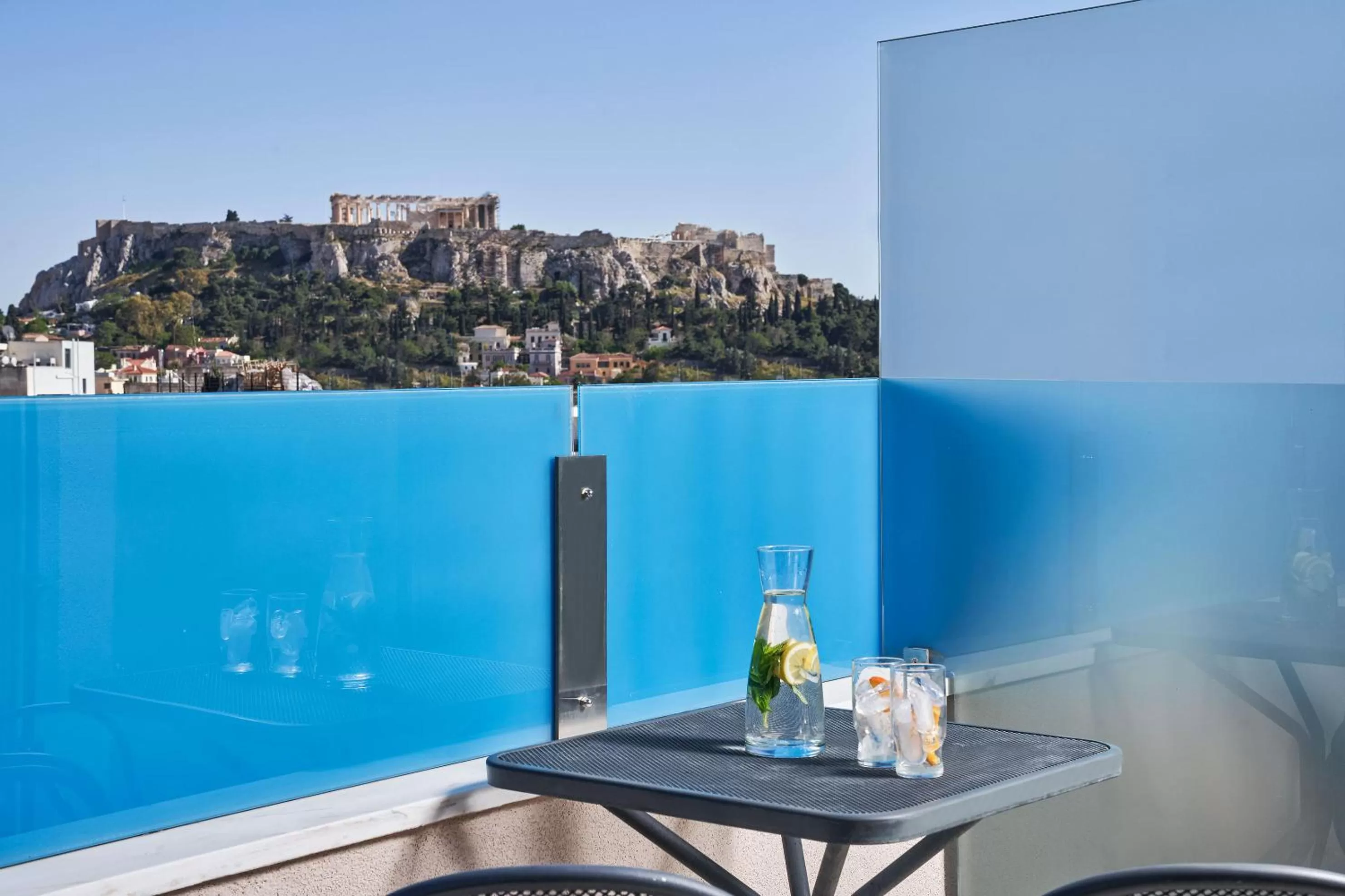 Superior Room with Acropolis View and Balcony in Arion Athens Hotel