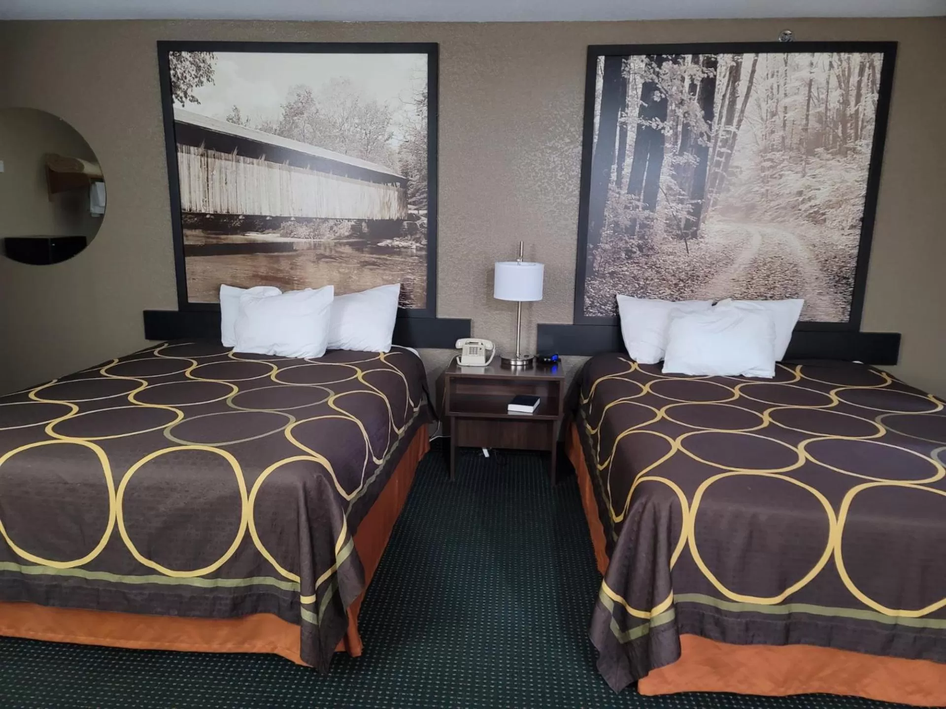Superior Studio Suite with Two Queen Beds - Non-Smoking in Super 8 by Wyndham Ionia MI