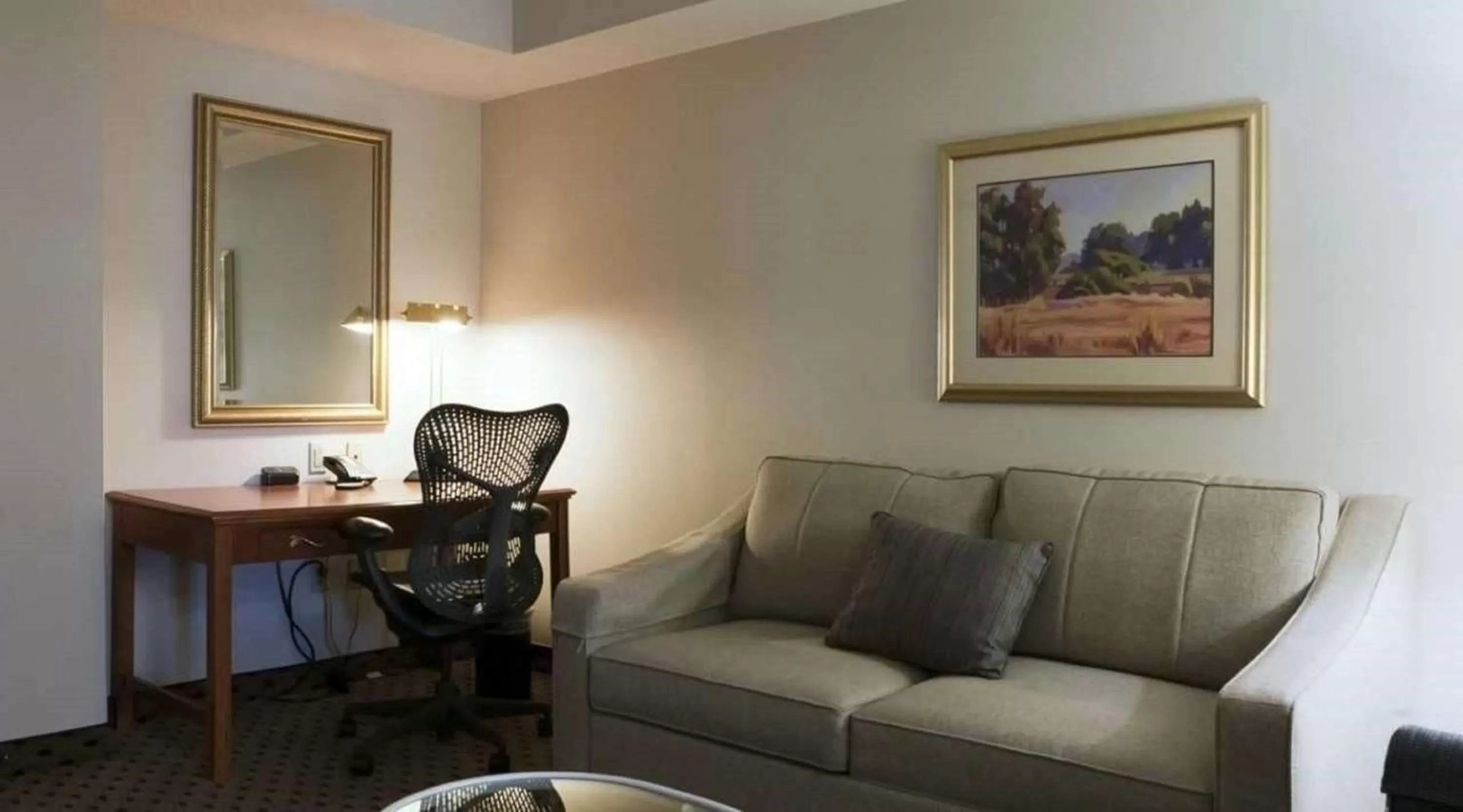 Junior King Suite with Sofa Bed in Hilton Garden Inn Secaucus/Meadowlands