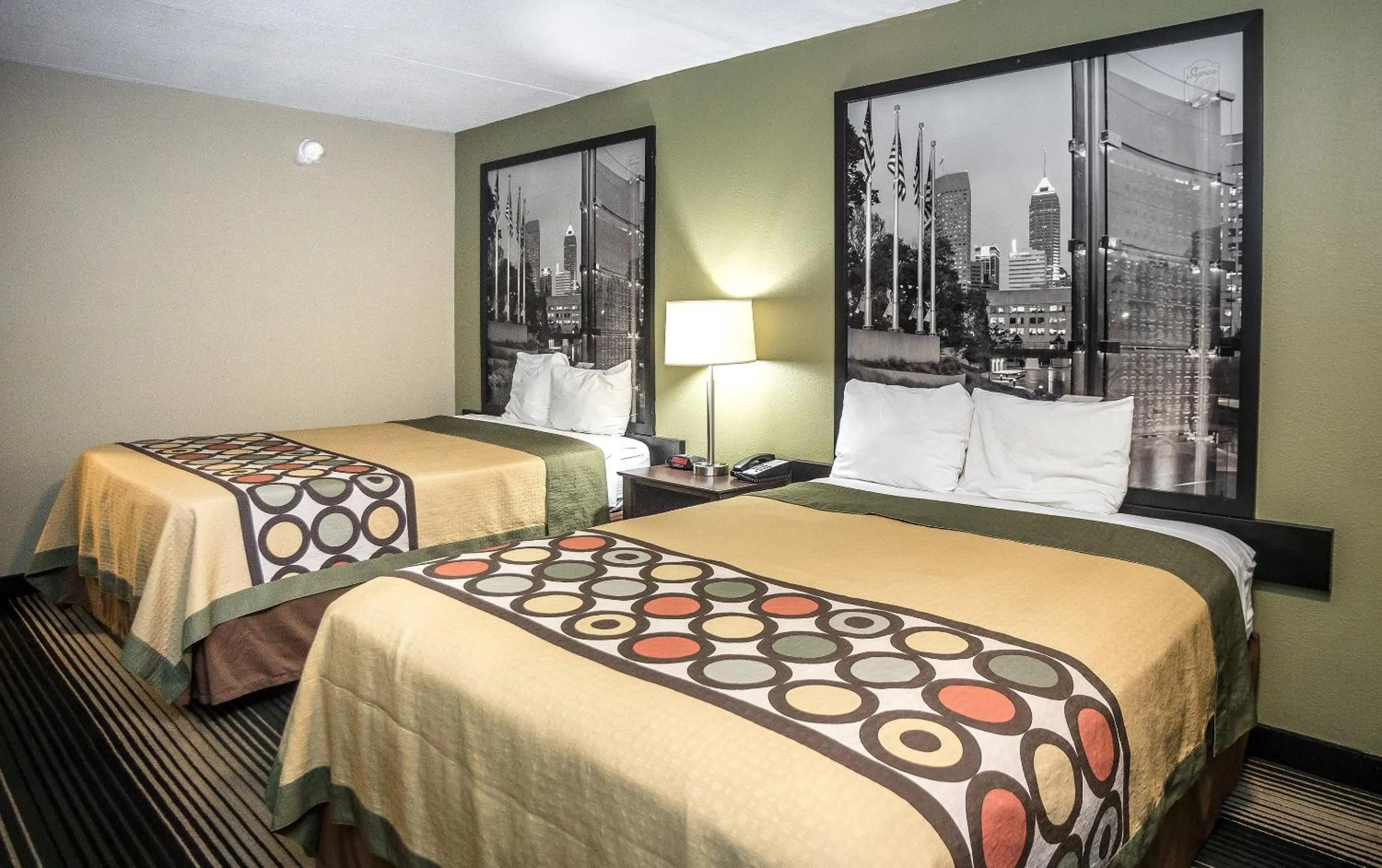 Double Room - Disability Access/Non-Smoking in Super 8 by Wyndham Indianapolis South