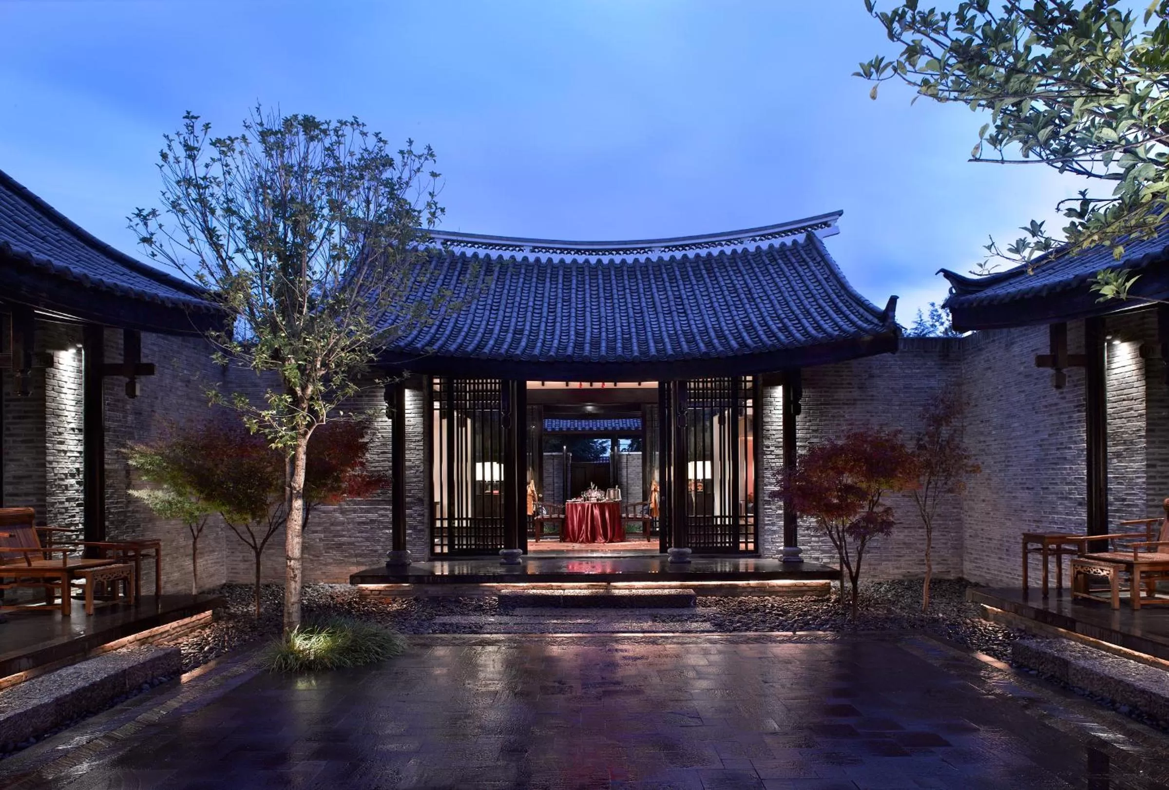 Three-Bedroom Mountain View Pool Villa in Banyan Tree Lijiang