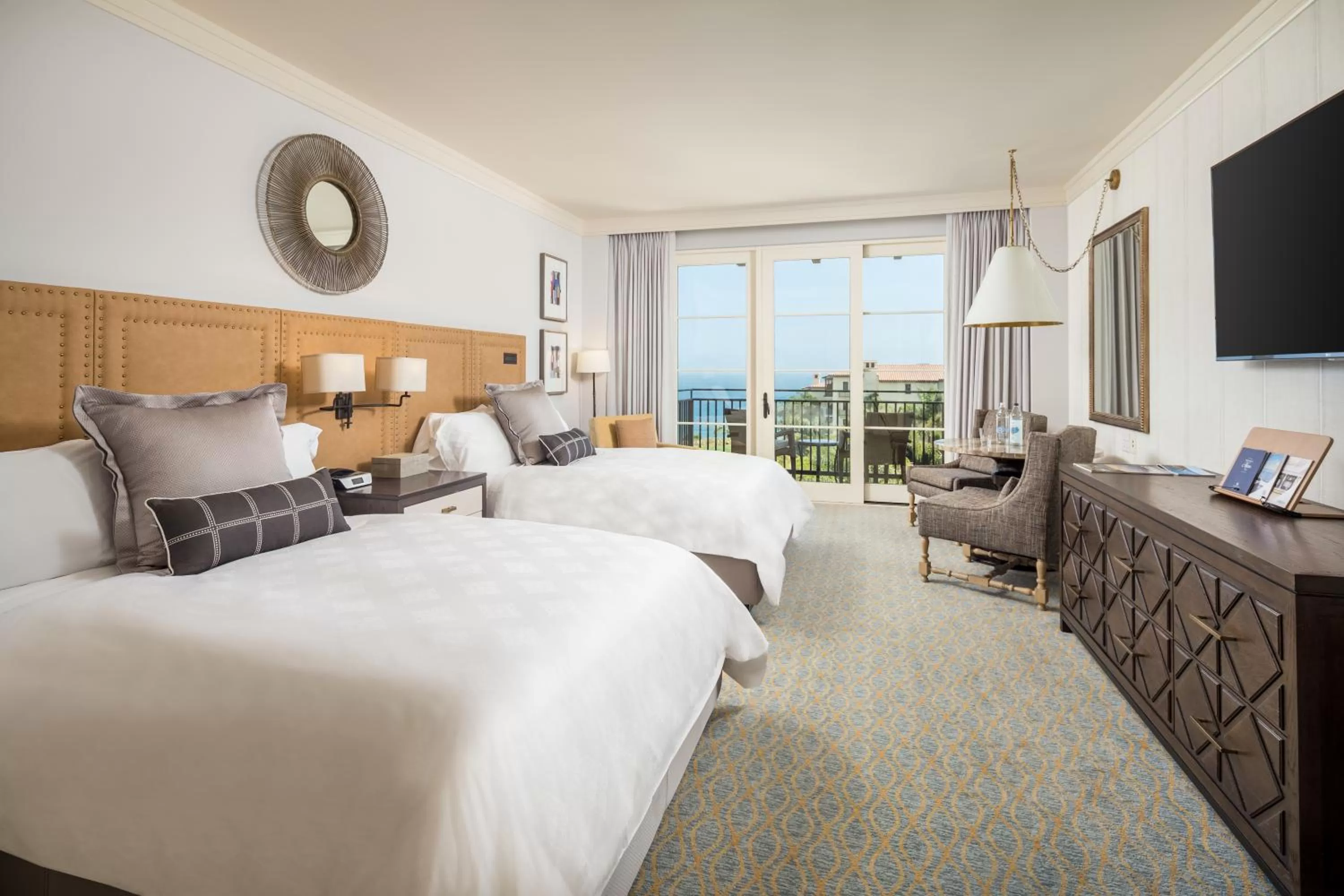 Double Room with Two Double Beds with Ocean View in Terranea Resort