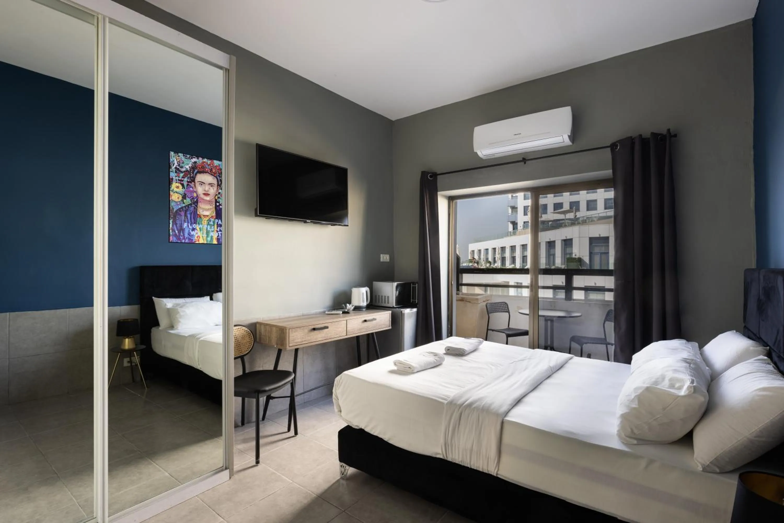 Double Room with Balcony in Liber Tel Aviv Sea Shore Suites BY RAPHAEL HOTELS