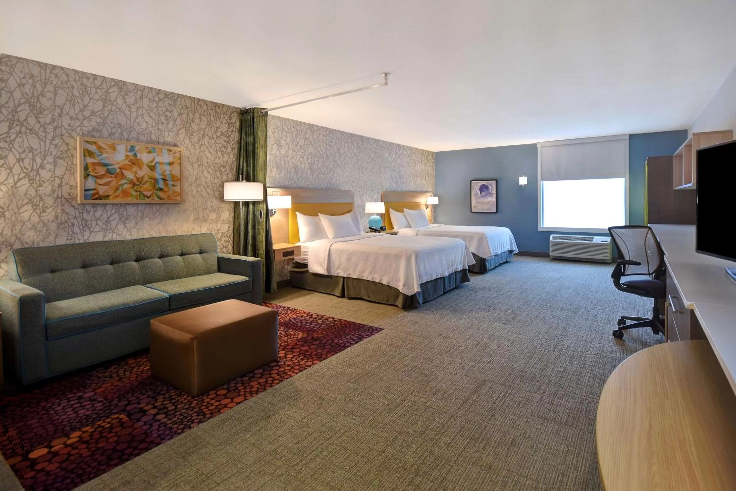 Queen Studio with Two Queen Beds - Non-Smoking in Home2 Suites Eau Claire South, Wi