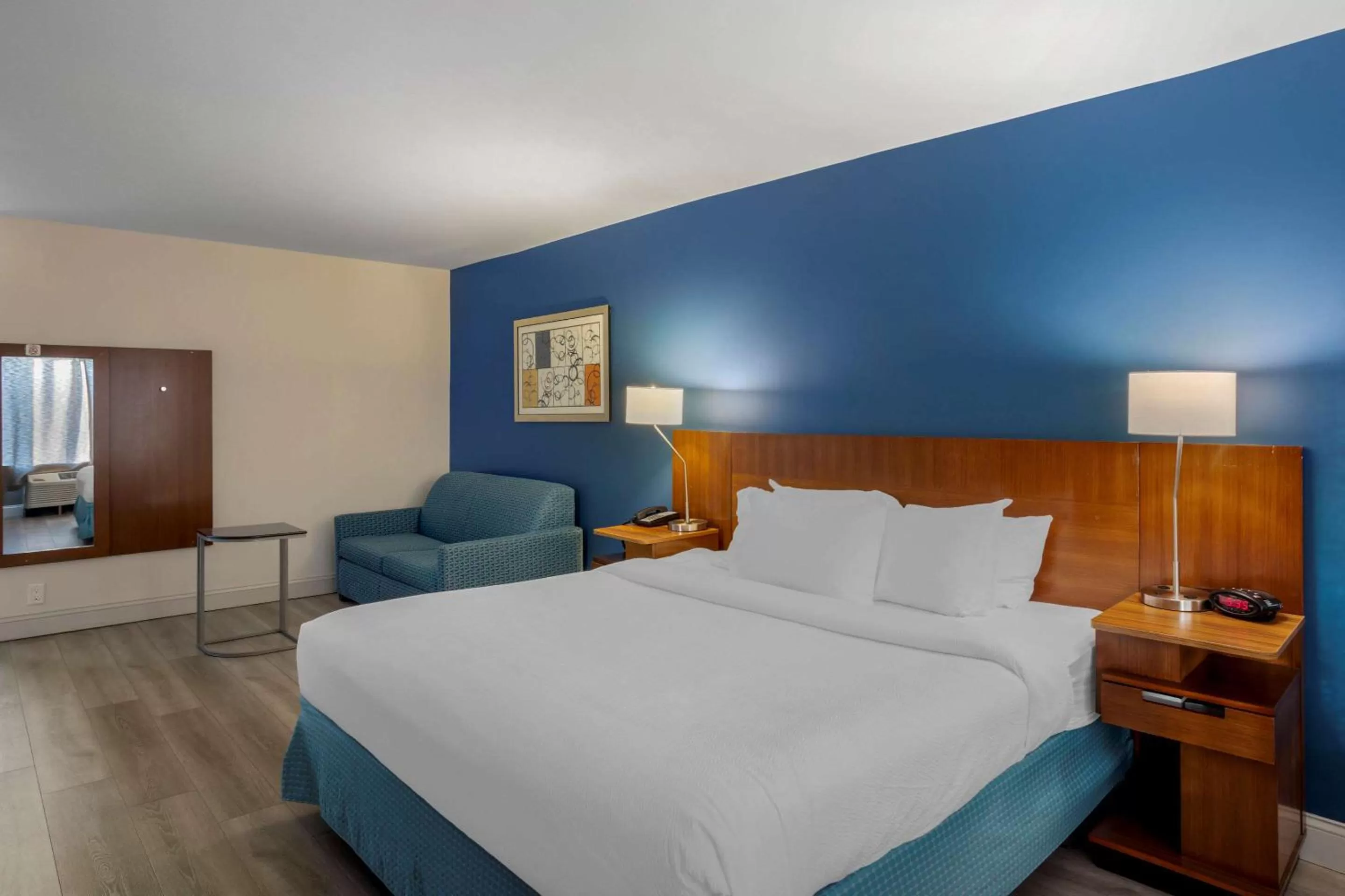 King Room with Sofabed and Roll-In Shower - Accessible/Non Smoking in Comfort Inn & Suites Mt Laurel - Philadelphia