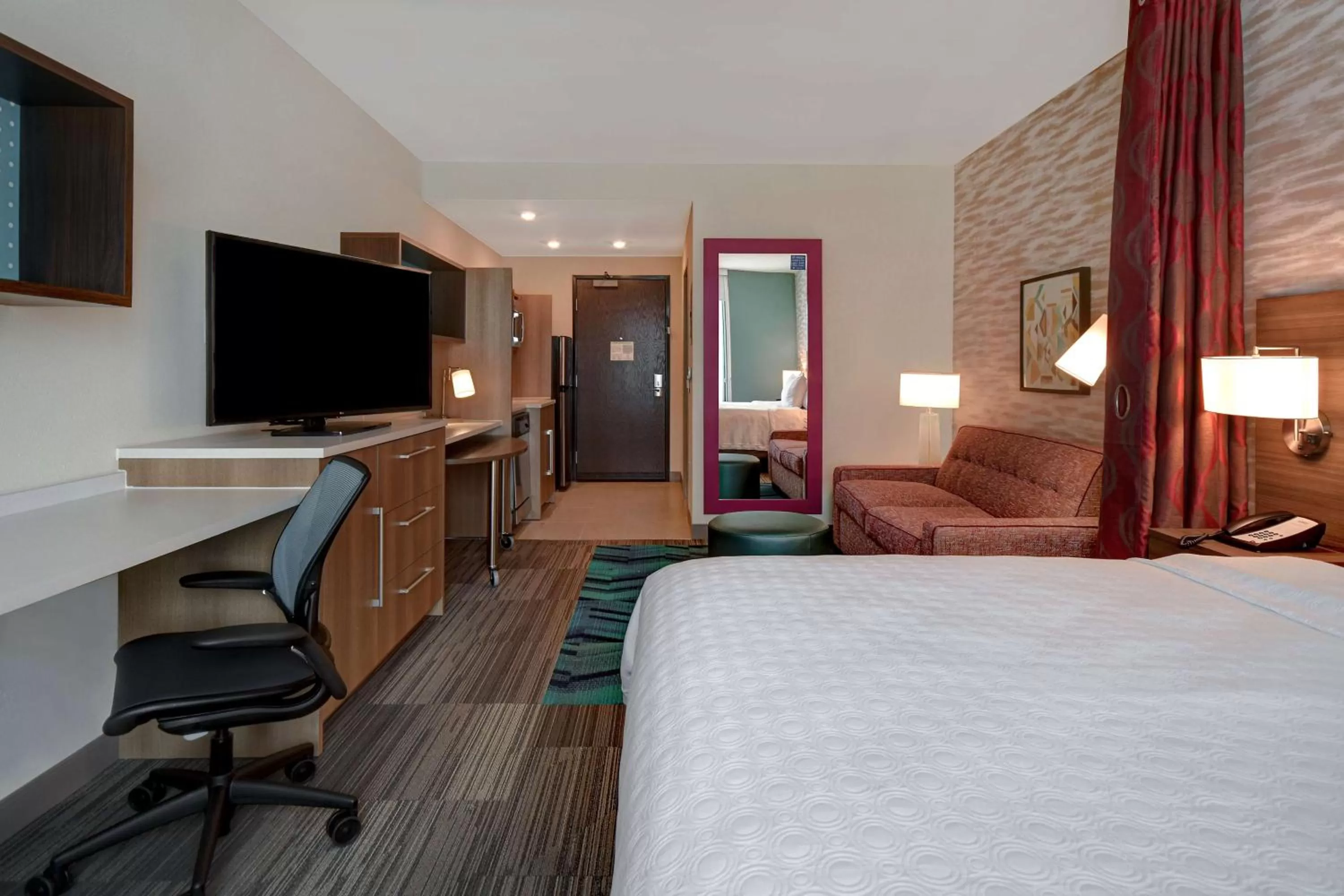King Studio Suite - Non-Smoking in Home2 Suites By Hilton Kalamazoo Downtown, Mi