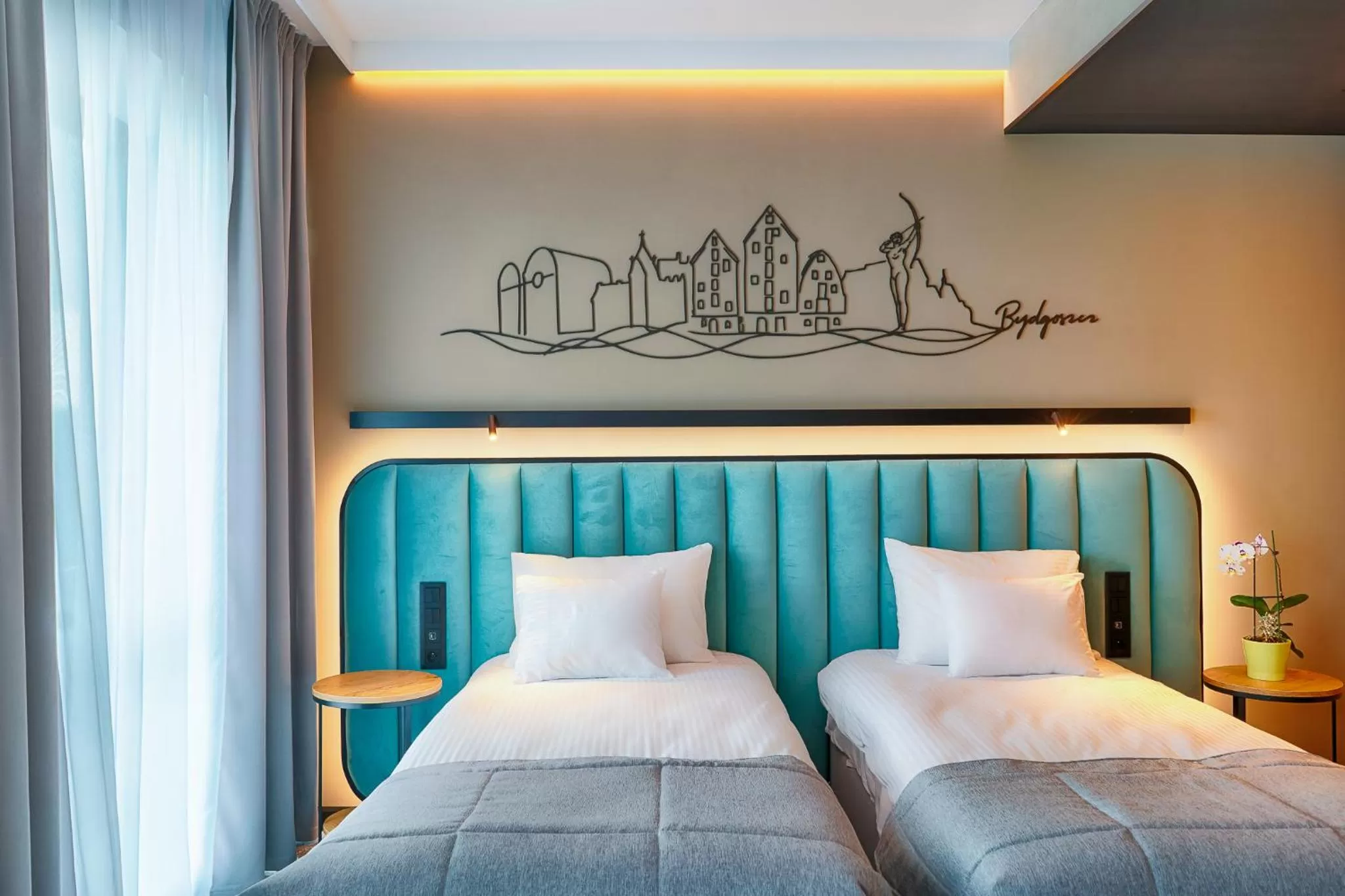 Twin Room in Focus Hotel Premium Bydgoszcz