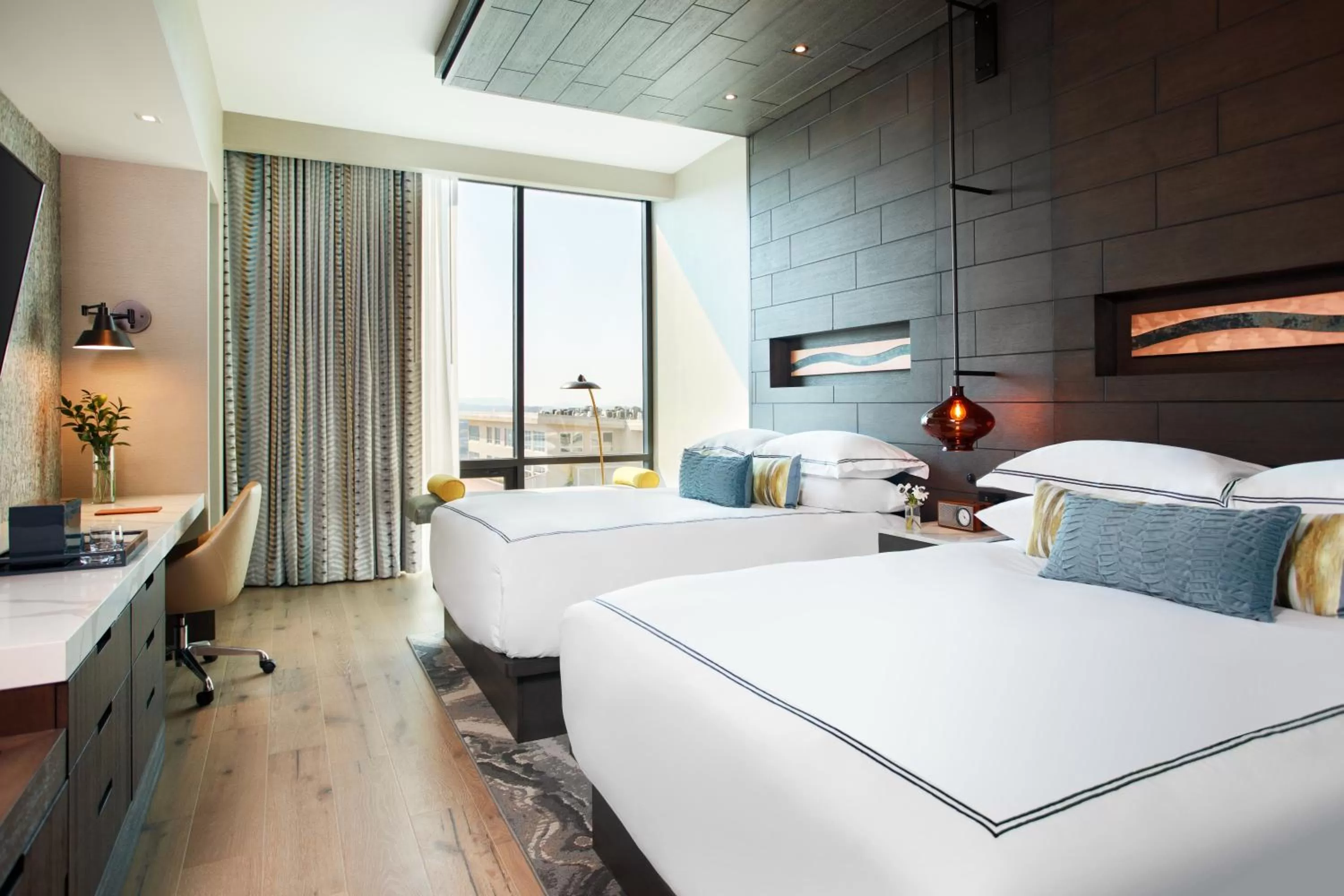 Essential Queen Room with Two Queen Beds and City View in Kimpton Hotel Arras by IHG