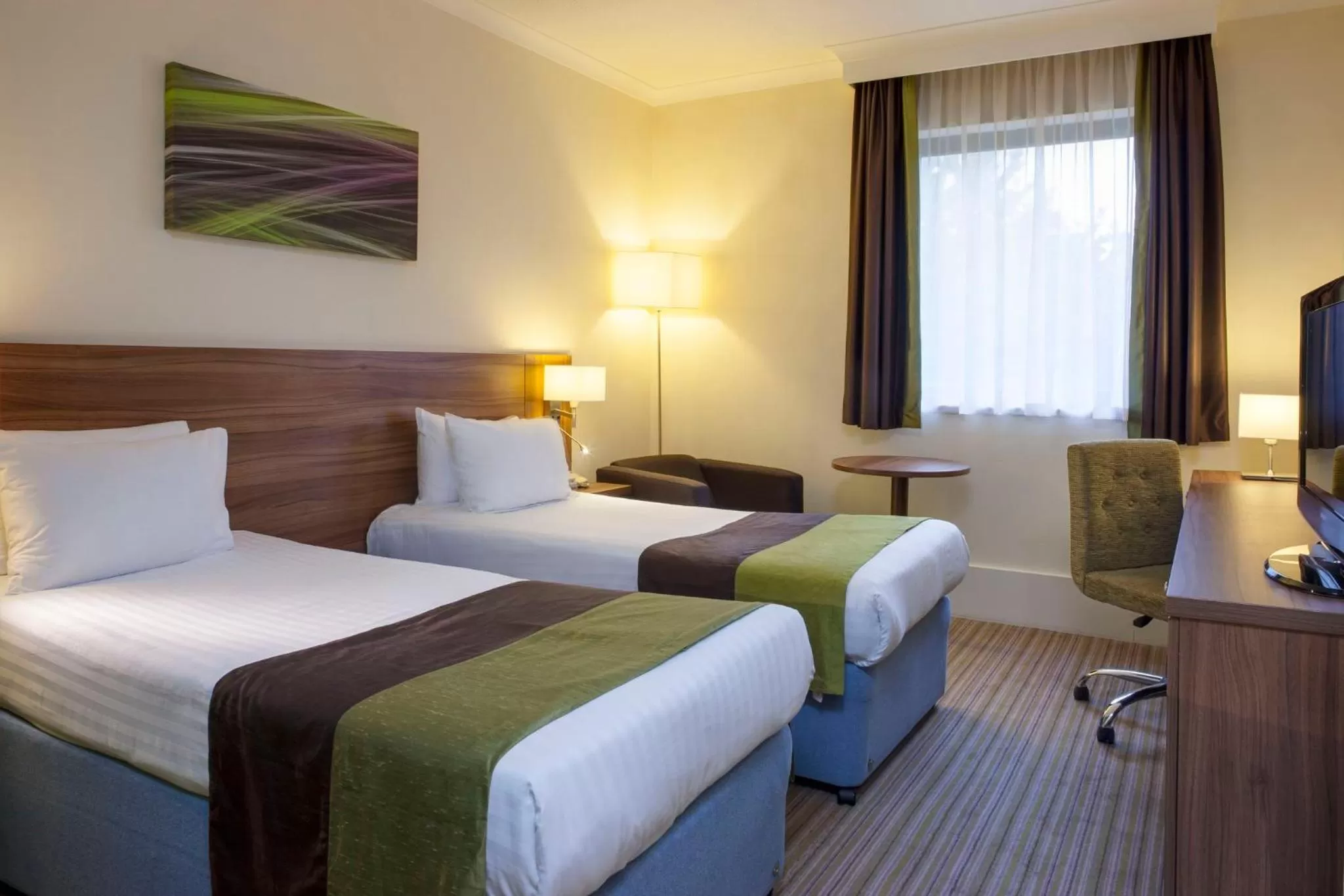 Standard Room with Two Single Beds in Holiday Inn Leamington Spa - Warwick by IHG