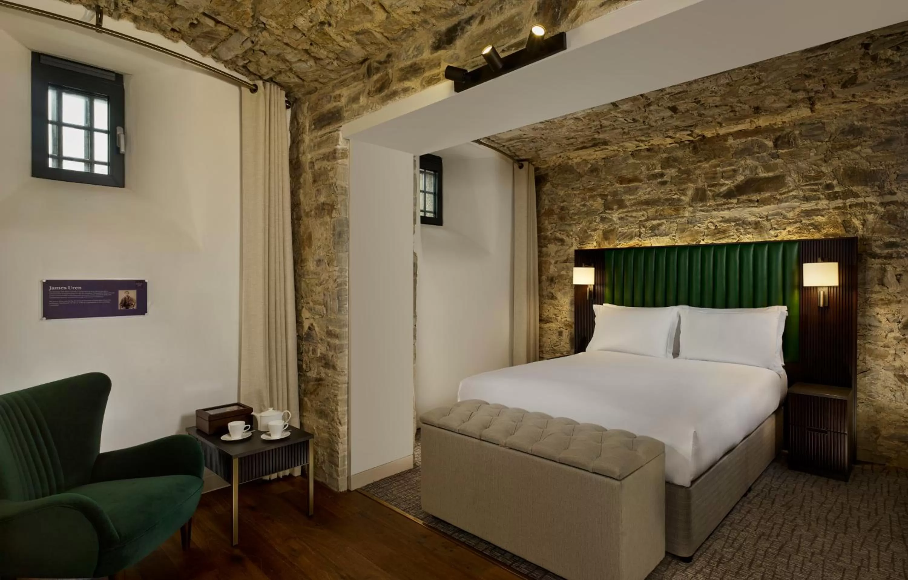 Double or Twin Room - single occupancy - Disability Access in Bodmin Jail Hotel