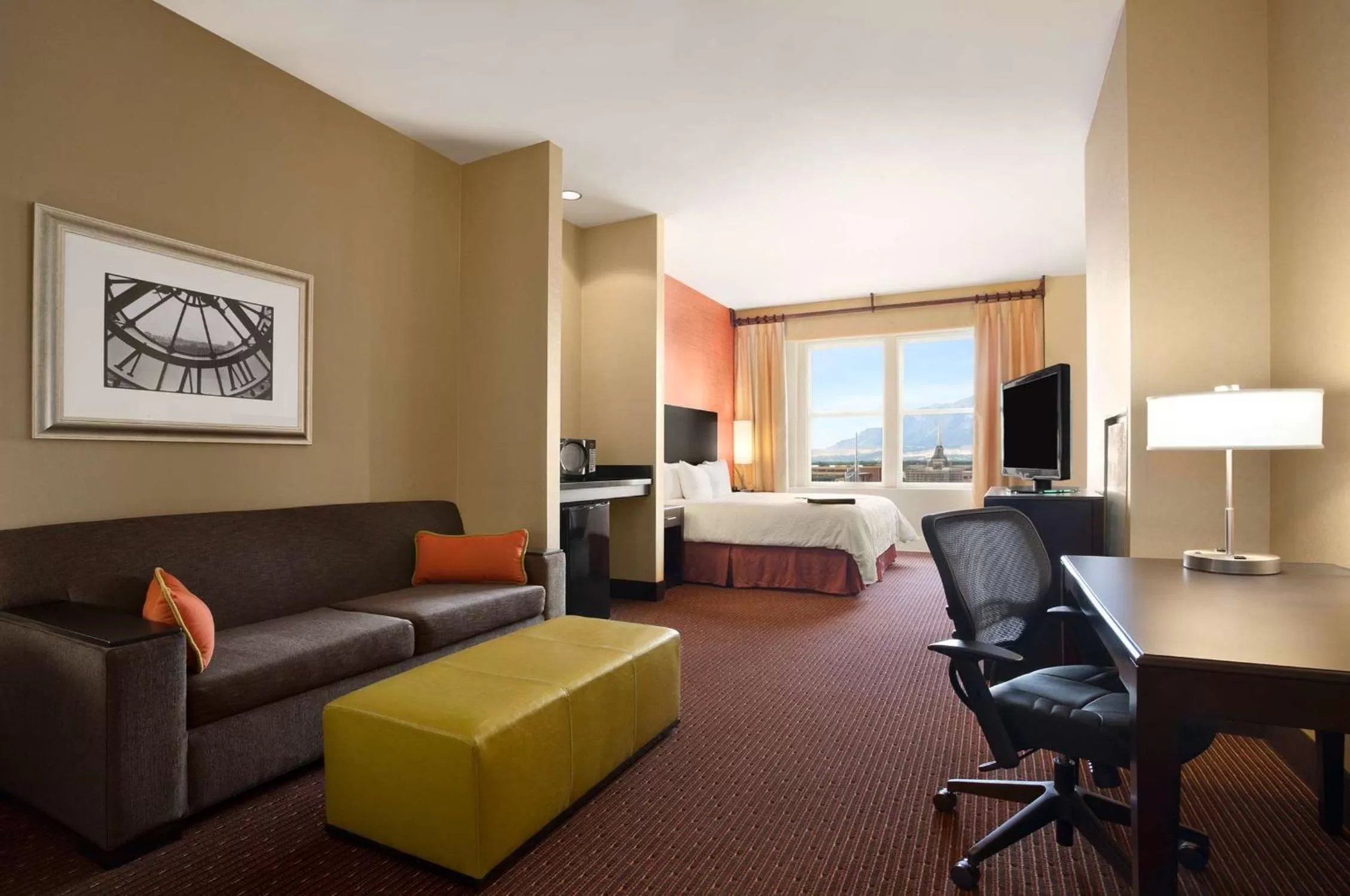 King Studio Suite - Non-Smoking in Hampton Inn and Suites Ogden