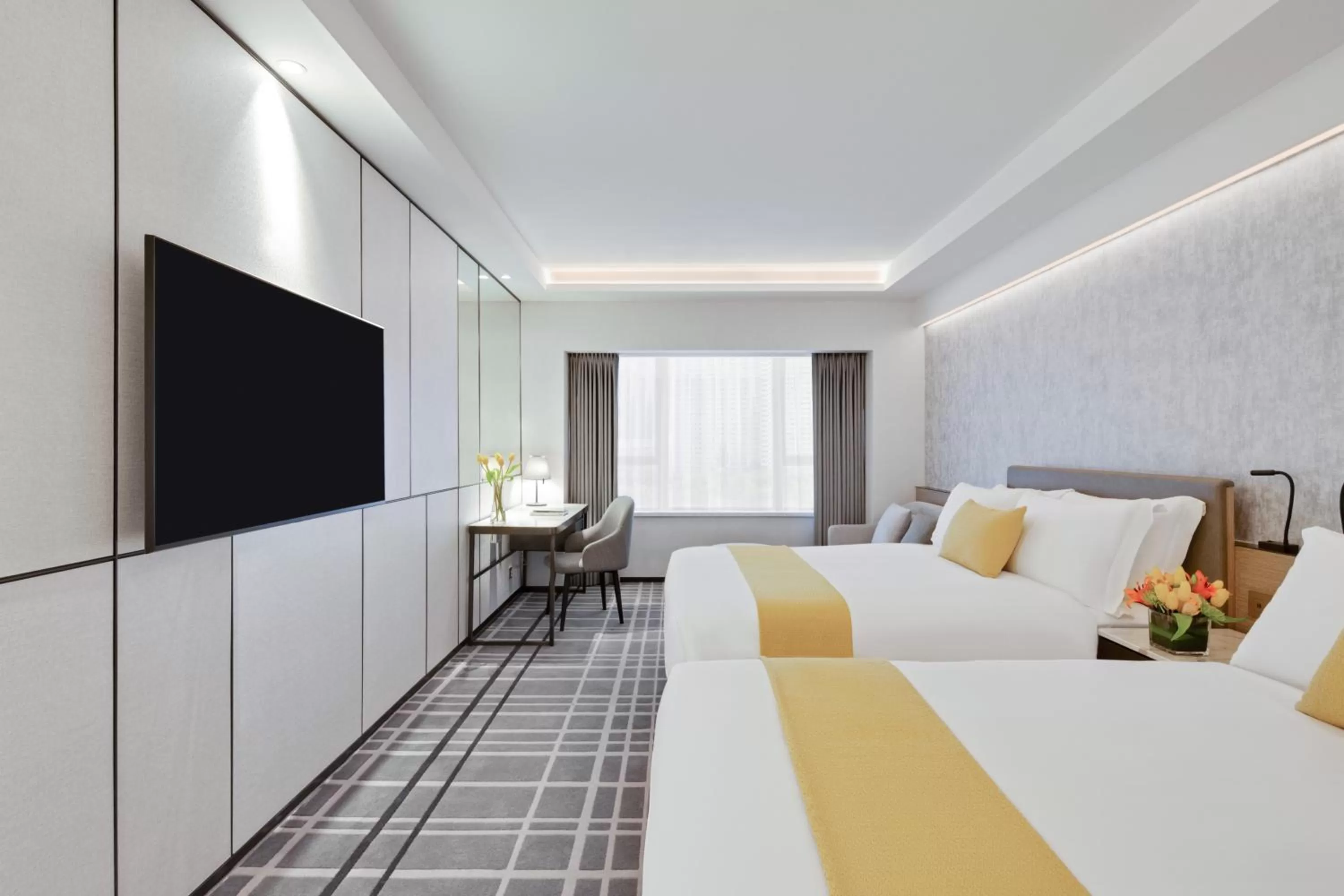 Grand Double Double Room in Royal Park Hotel