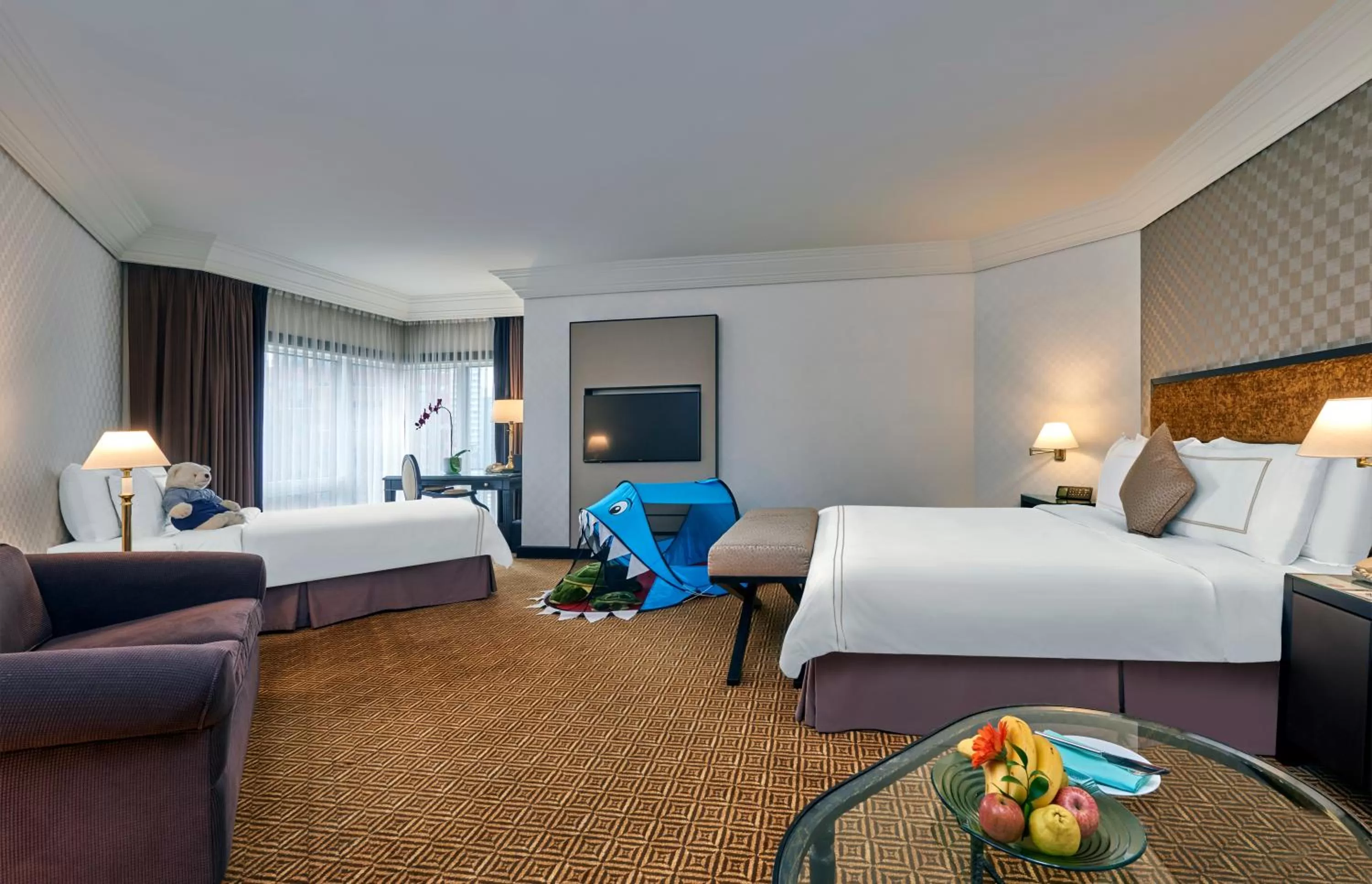 Family Room with One King and Single  Bed in Grand Millennium Kuala Lumpur