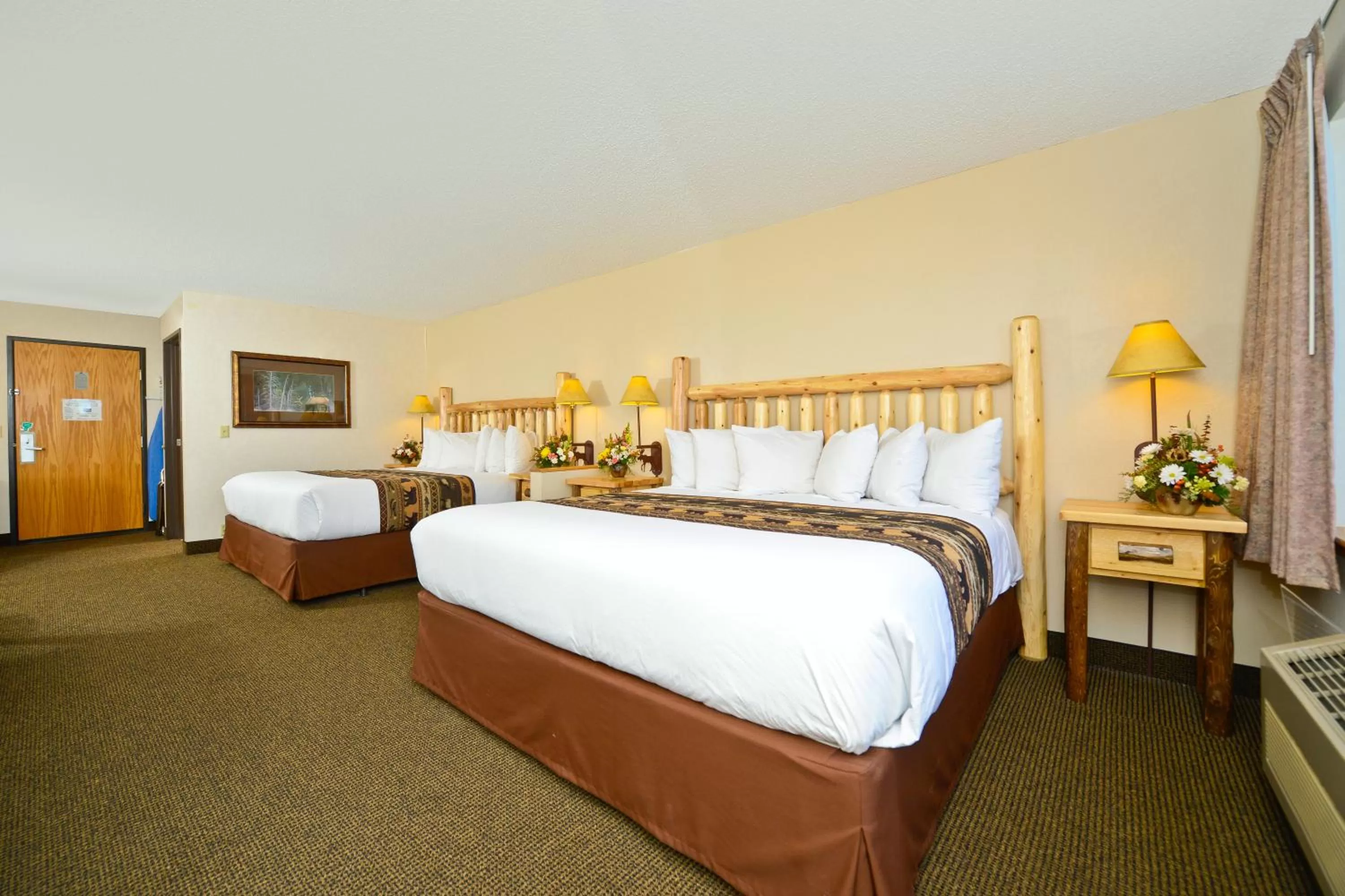 King Room with Two King Beds in Kelly Inn West Yellowstone