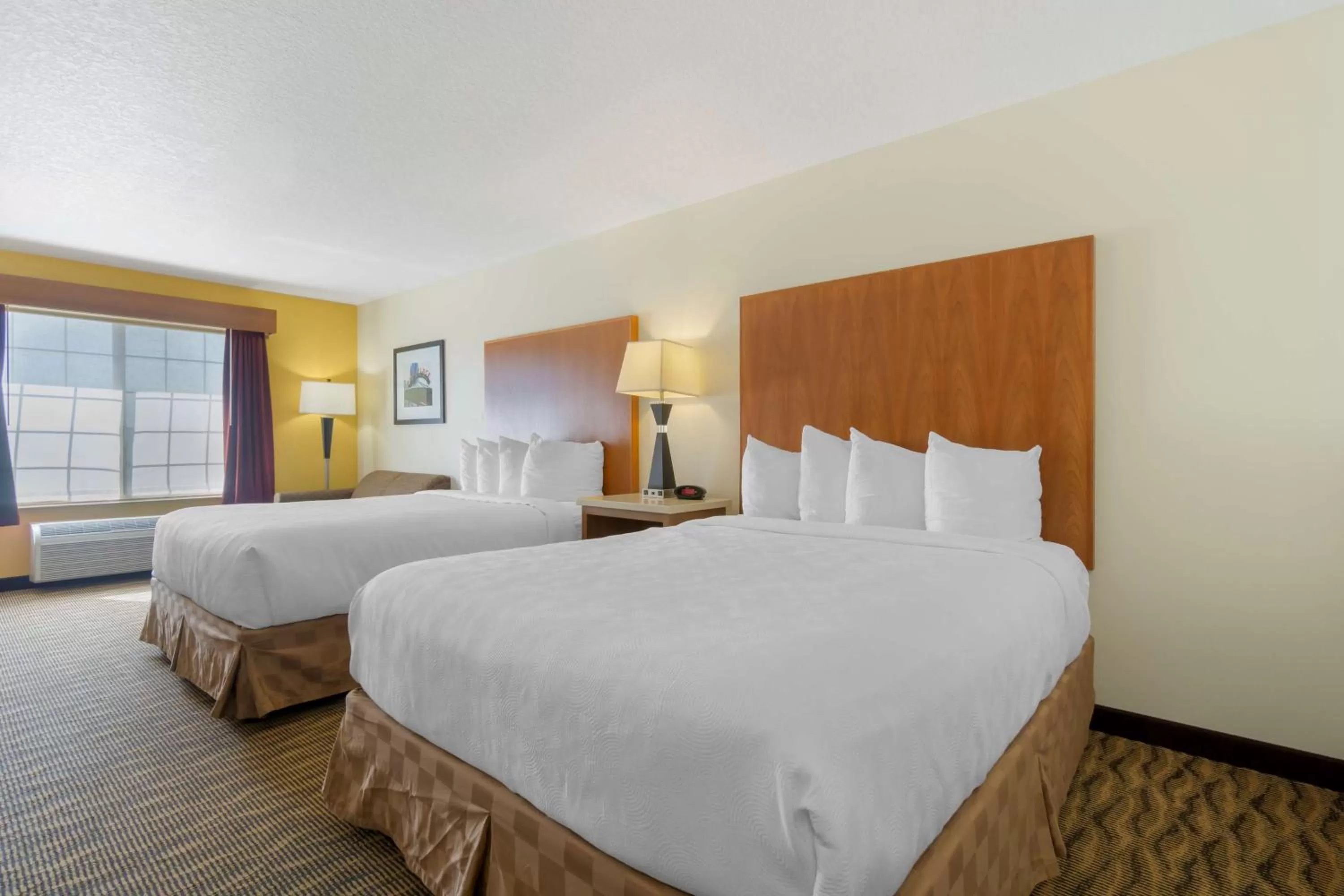 Deluxe Queen Room with Two Queen Beds - Non-Smoking in Best Western Plus Park Place Inn & Suites