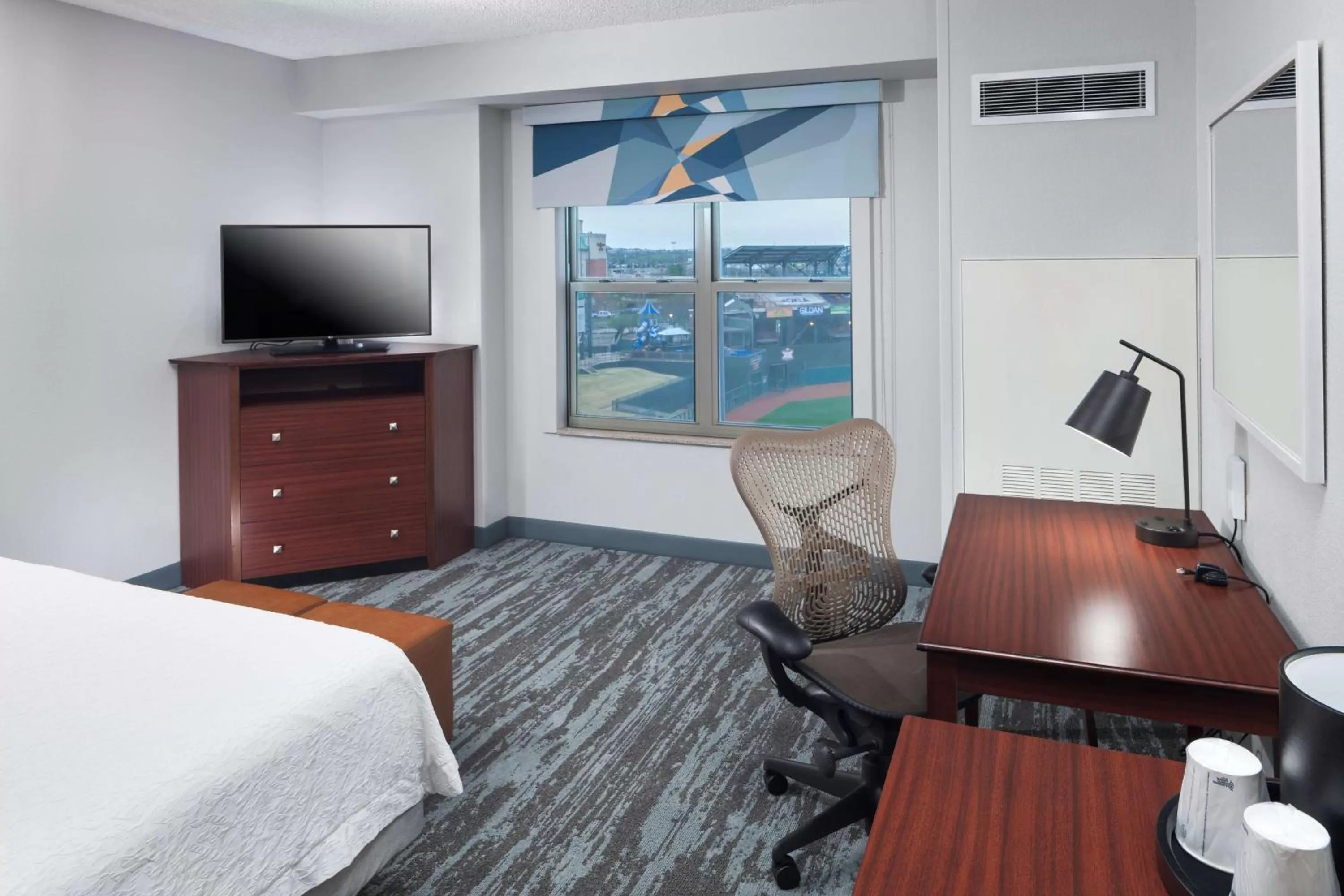 Deluxe King Room - Non-Smoking in Hampton Inn & Suites Oklahoma City-Bricktown