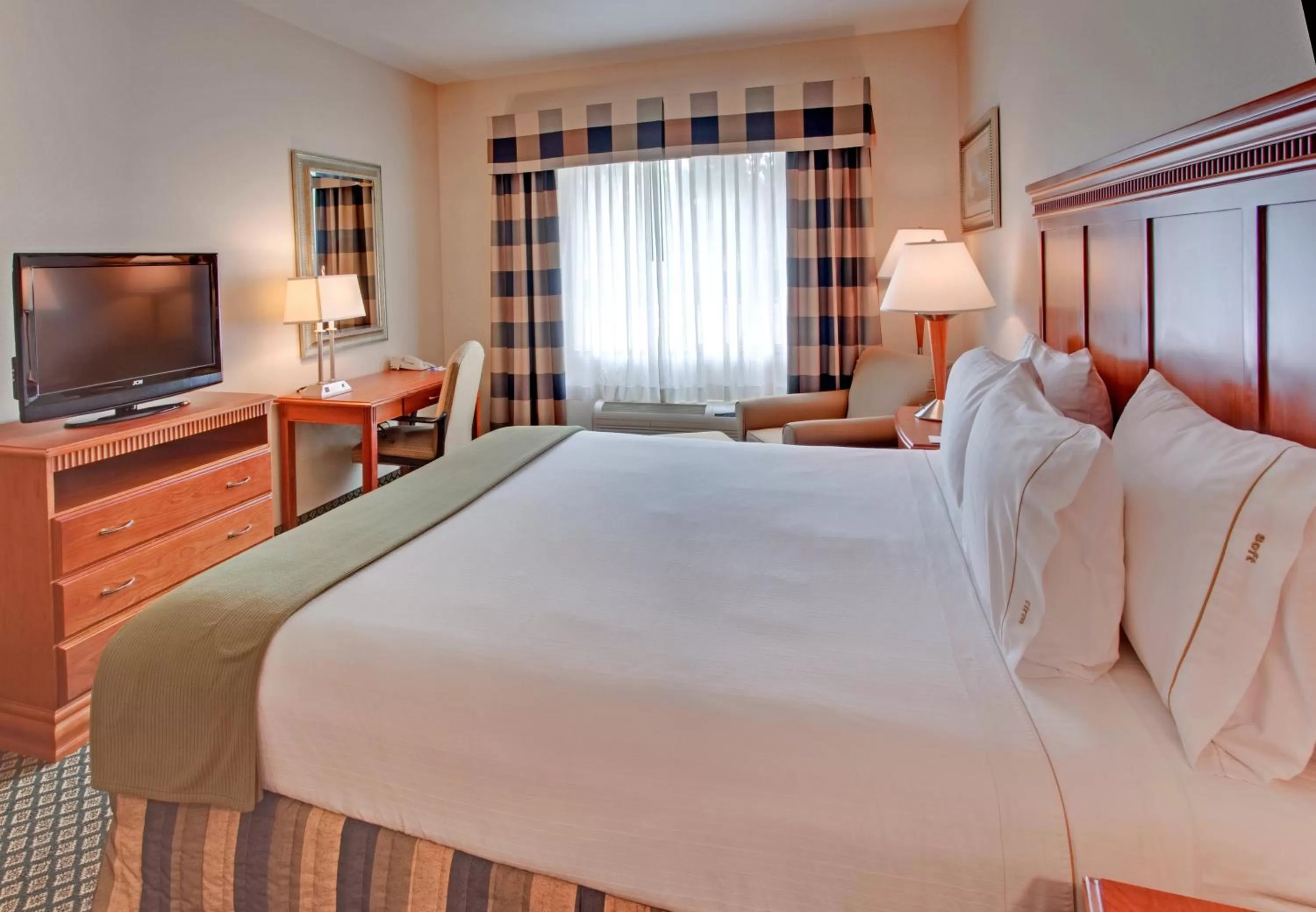 King Room - Mobility Access/Hearing Accessible in Holiday Inn Express Hotel & Suites Ontario Airport-Mills Mall by IHG