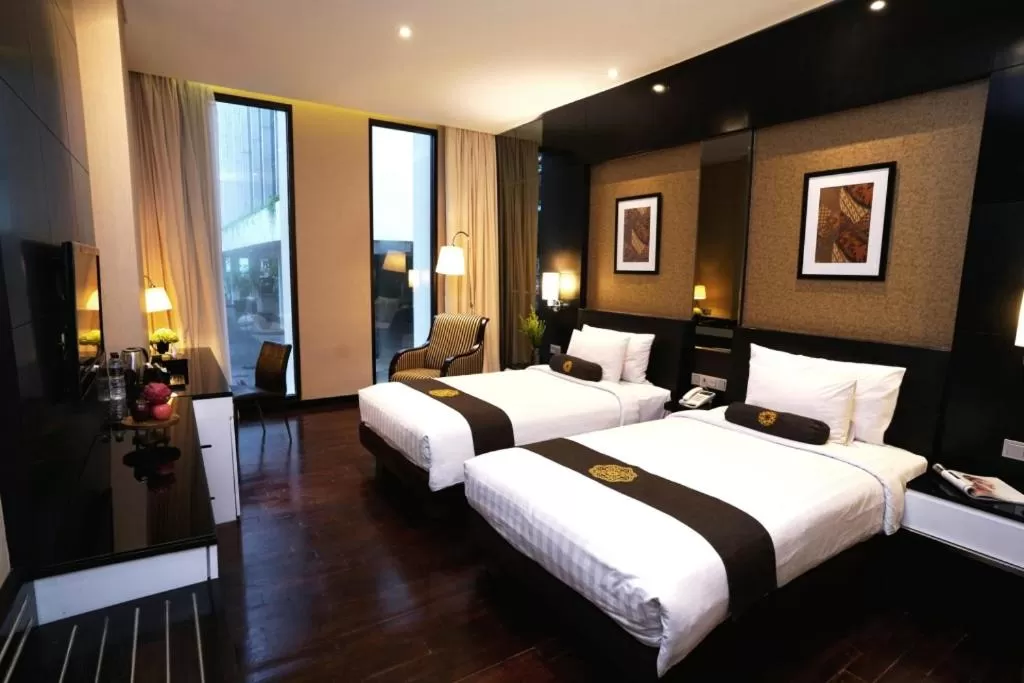 Deluxe Double or Twin Room in Java Heritage Hotel Purwokerto