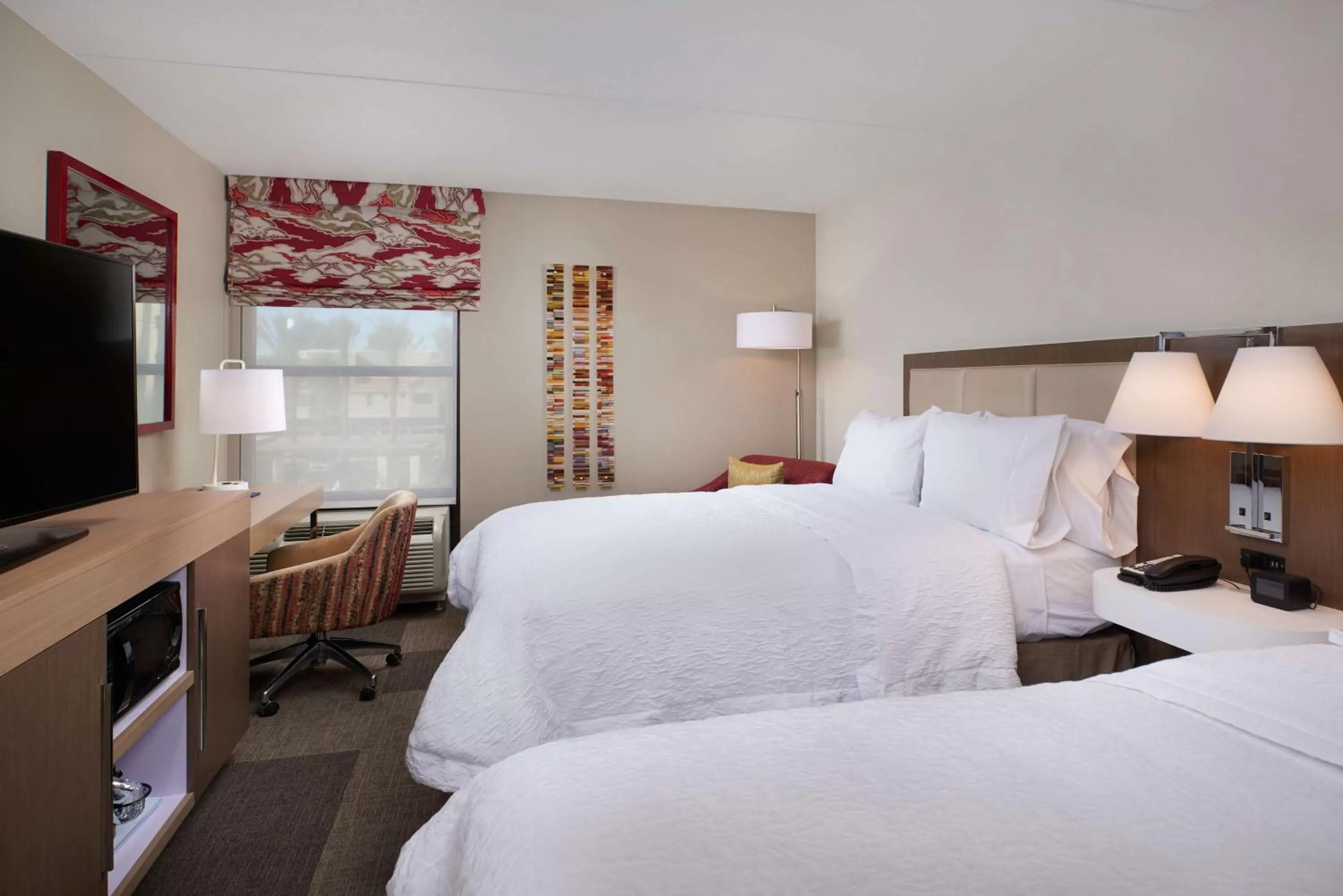 Queen Room with Two Queen Beds - Mobility Access/Non-Smoking in Hampton Inn & Suites Scottsdale On Shea Blvd