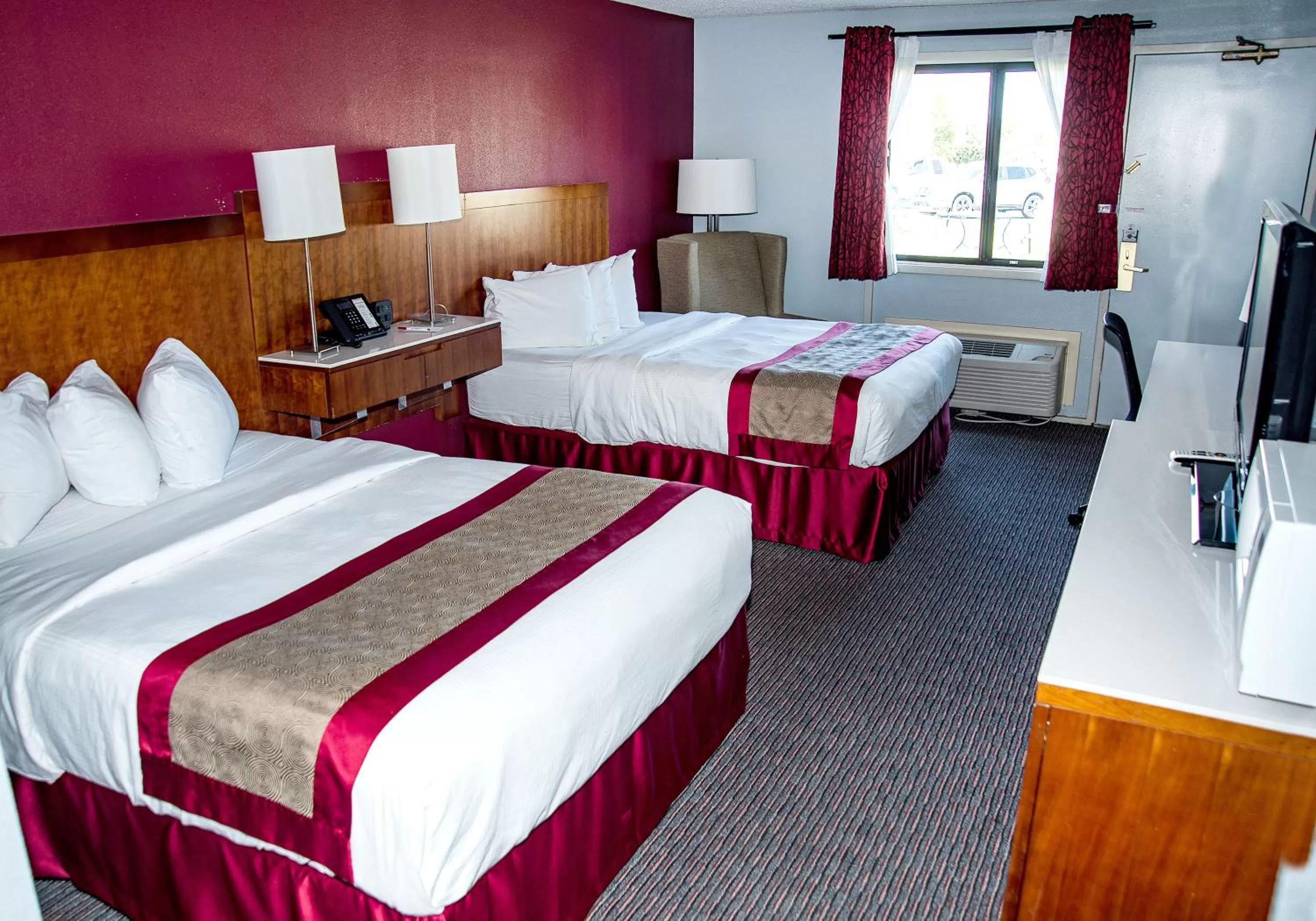 Deluxe Queen Room with Two Queen Beds - Pet Friendly/Non-Smoking in Ramada by Wyndham Cedar City