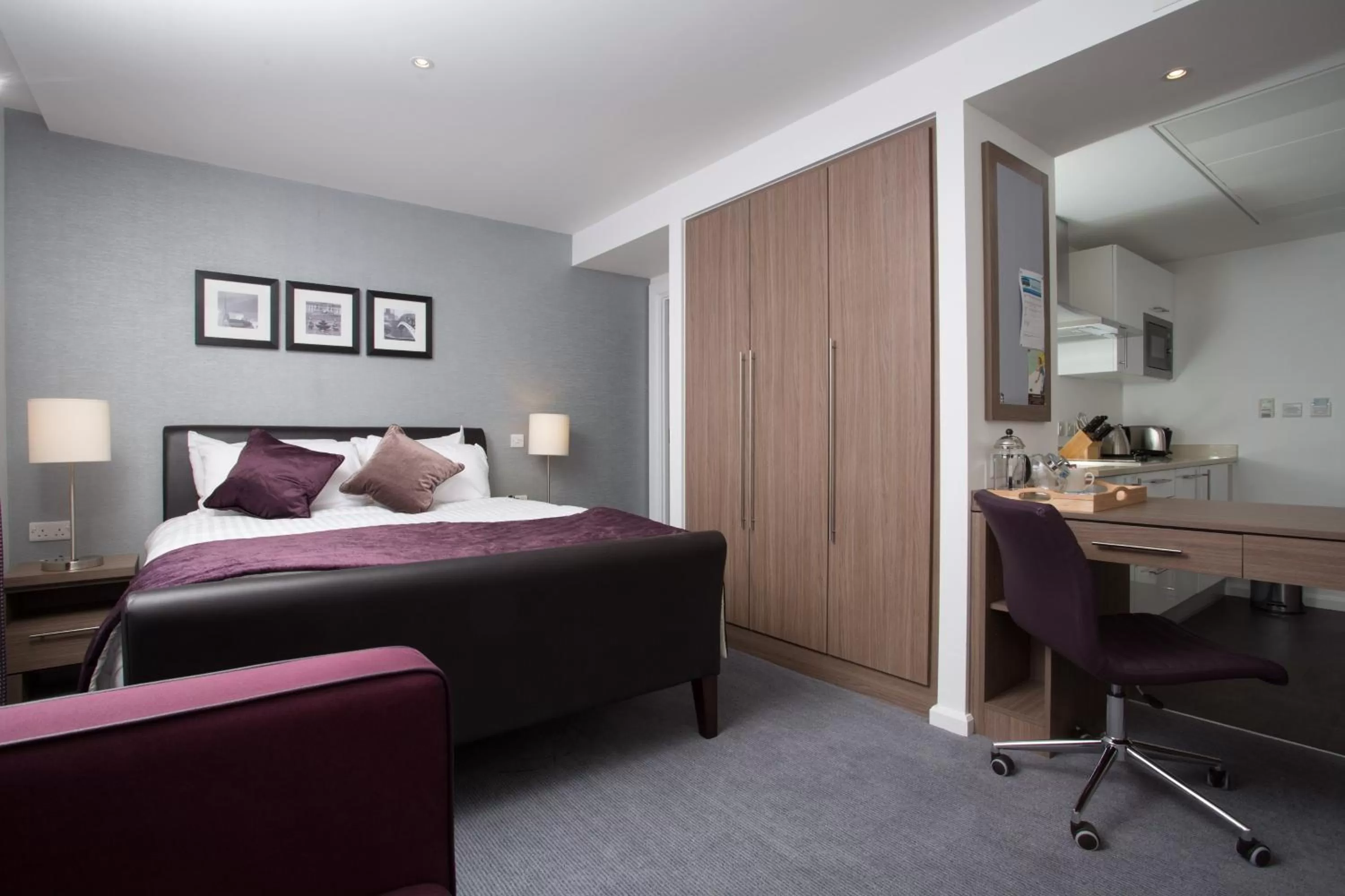 Studio King Suite with City View in Staybridge Suites Birmingham, an IHG Hotel