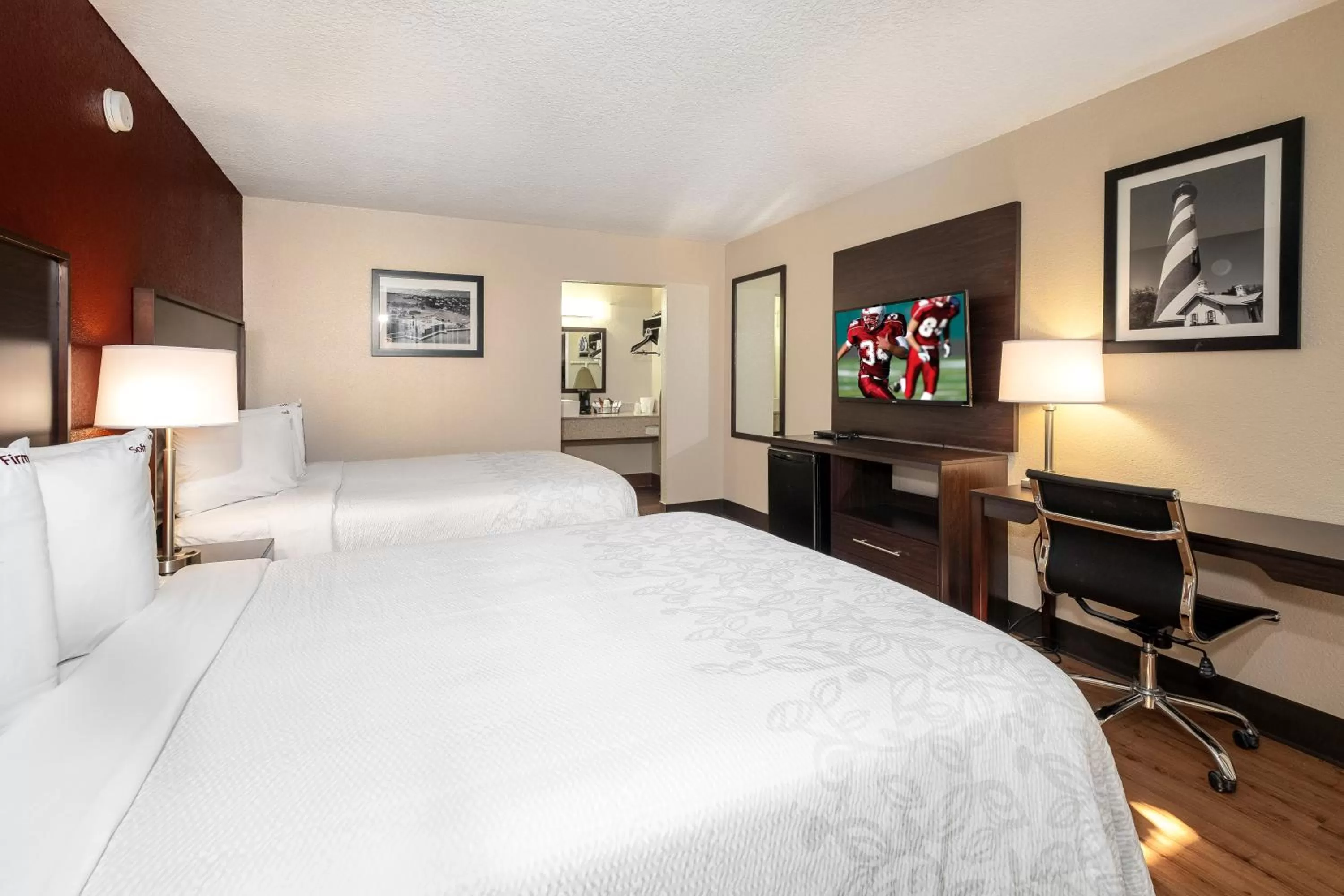 Standard Room with Two Queen Beds Smoke Free in Red Roof Inn PLUS+ St. Augustine
