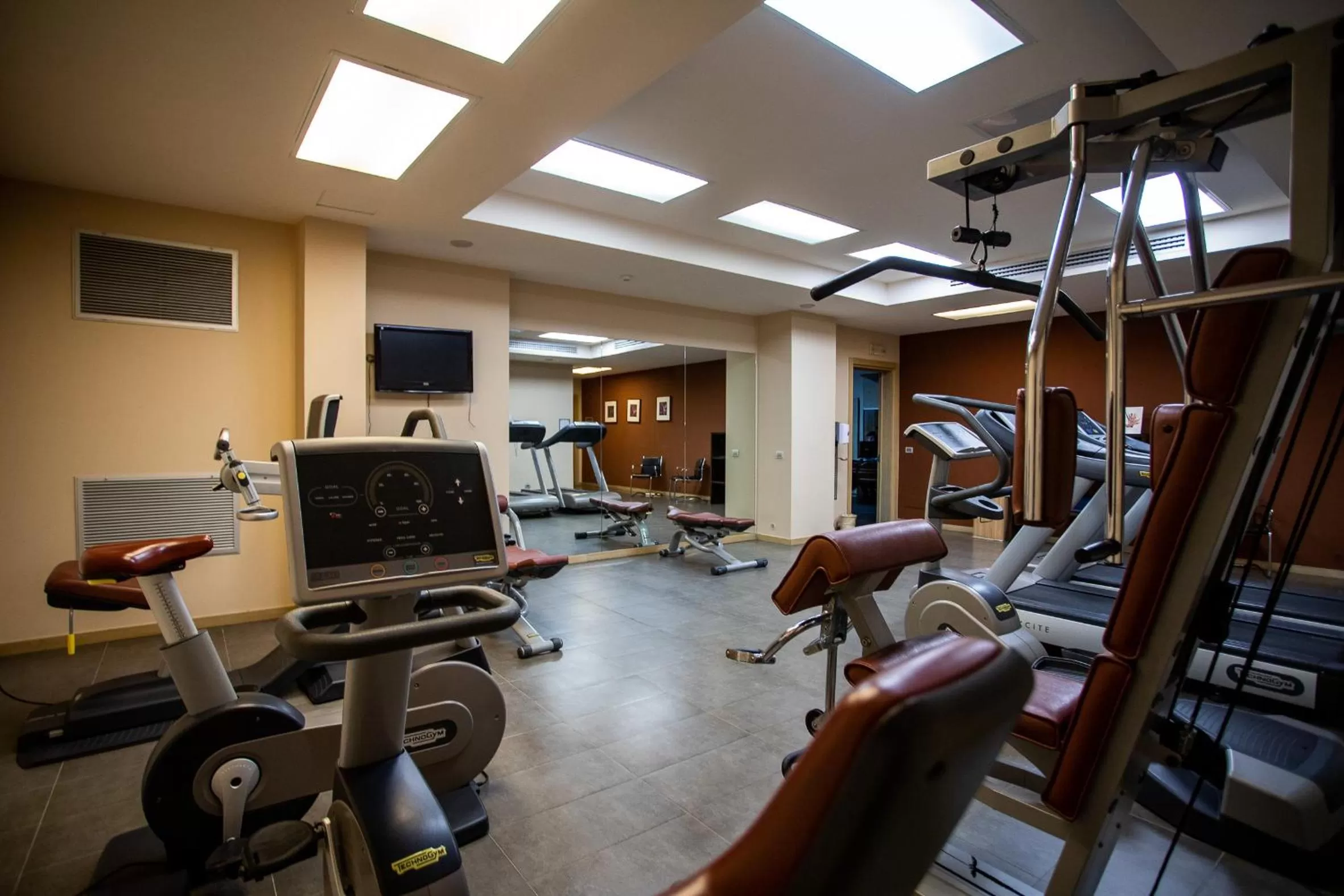 Fitness centre/facilities in Apulia Hotel Vittoria Resort Pool & SPA