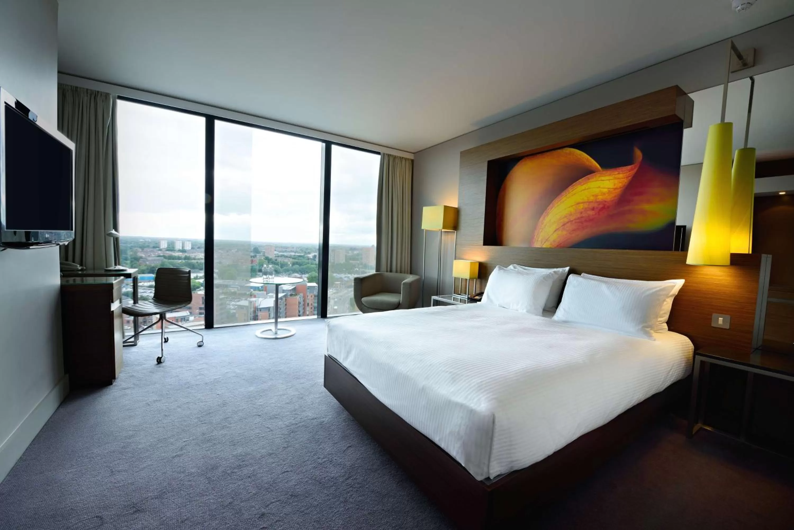 Deluxe Queen Room in Hilton Manchester Deansgate
