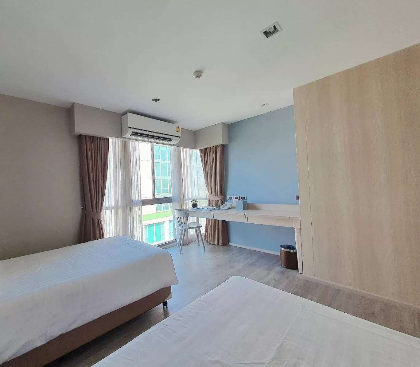 Twin Room with Pool View in Ana Park Residence