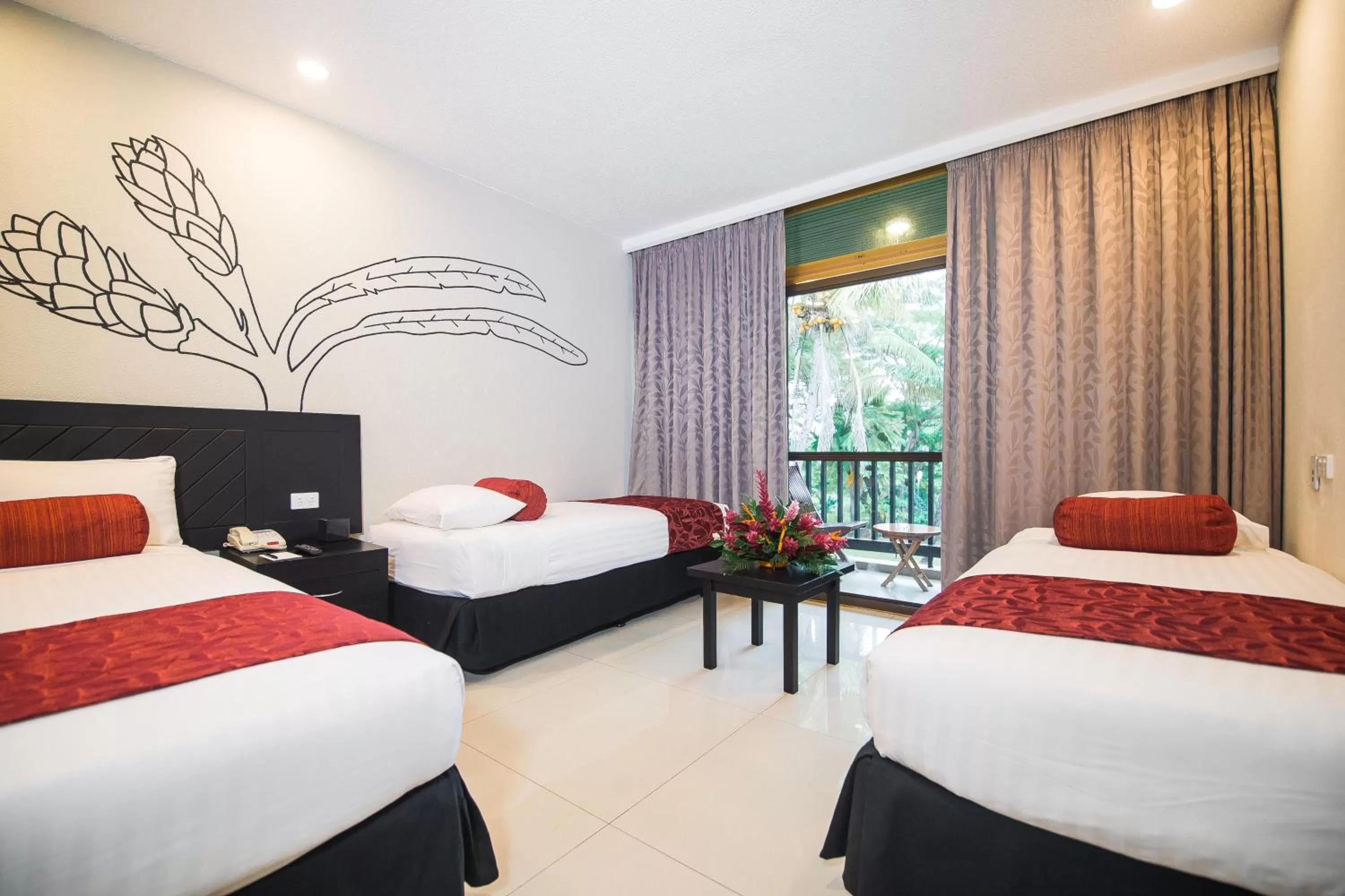 Family Triple Room in Tanoa International Hotel