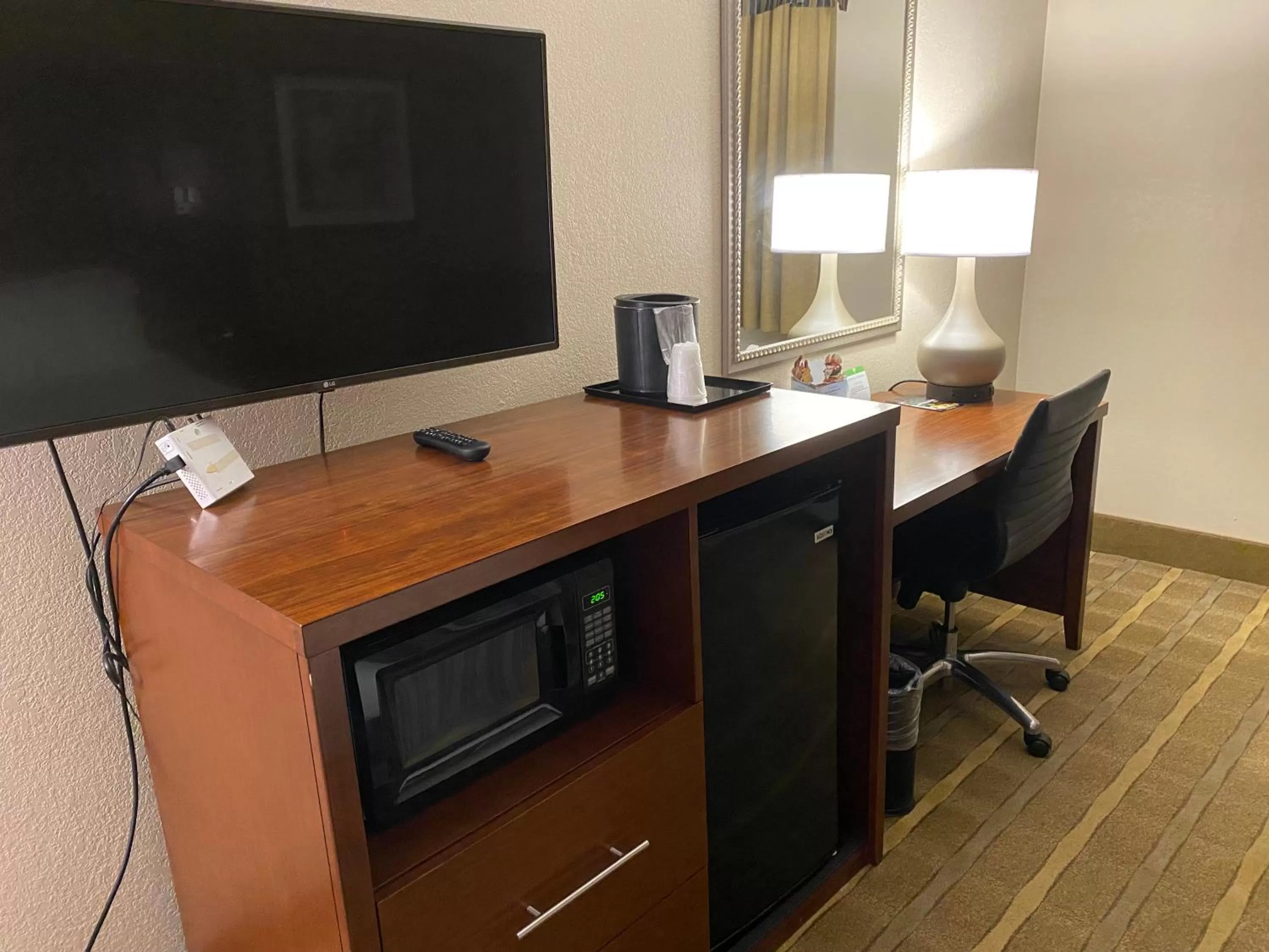 Mobility Accessible 1 King Bed Non Smoking, Free Wi-Fi in Wyndham Garden Warsaw