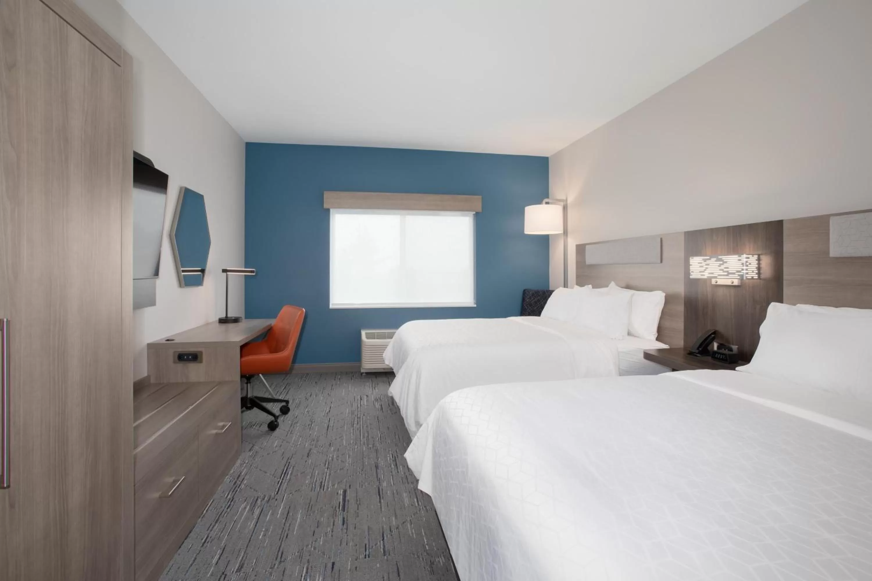 Queen Room with Two Queen Beds - Disability Access Hearing Accessible in Holiday Inn Express Hotel & Suites Idaho Falls, an IHG Hotel