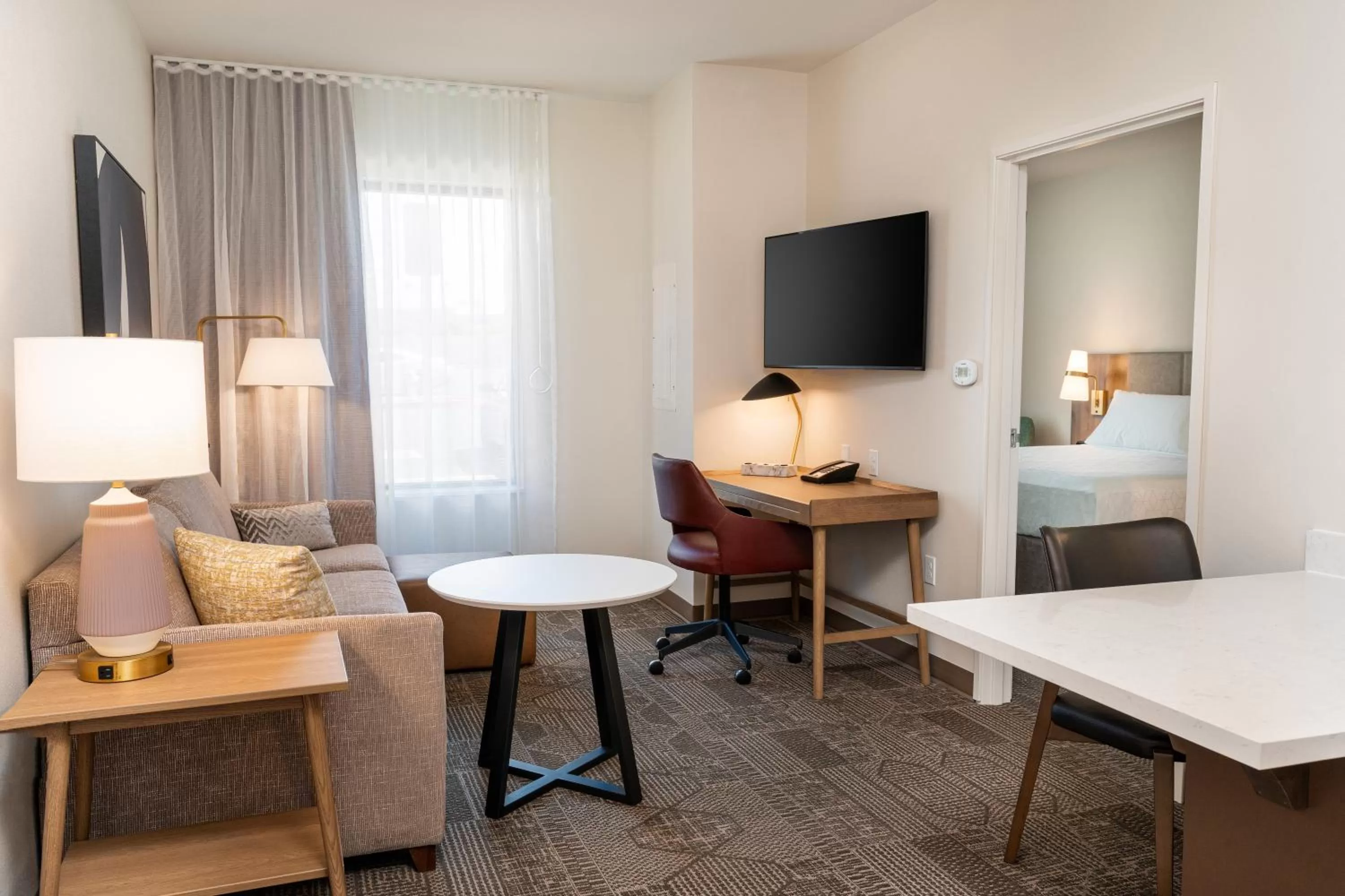 Two-Bedroom Suite with One King and Two Queen Beds - Communications Accessible in Staybridge Suites - Temecula - Wine Country by IHG