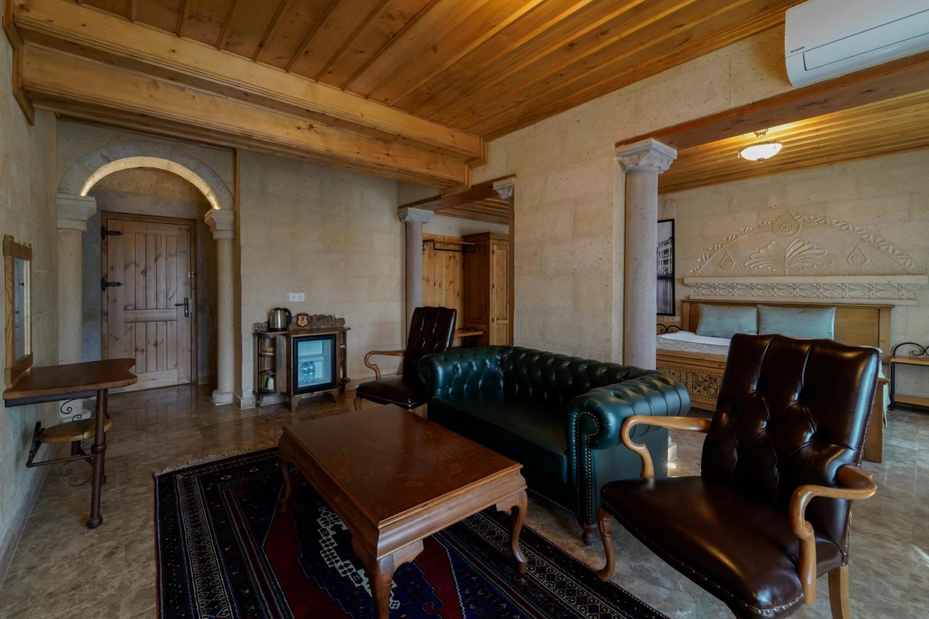 Stone Suite with Balcony in Cratus Stone Palace