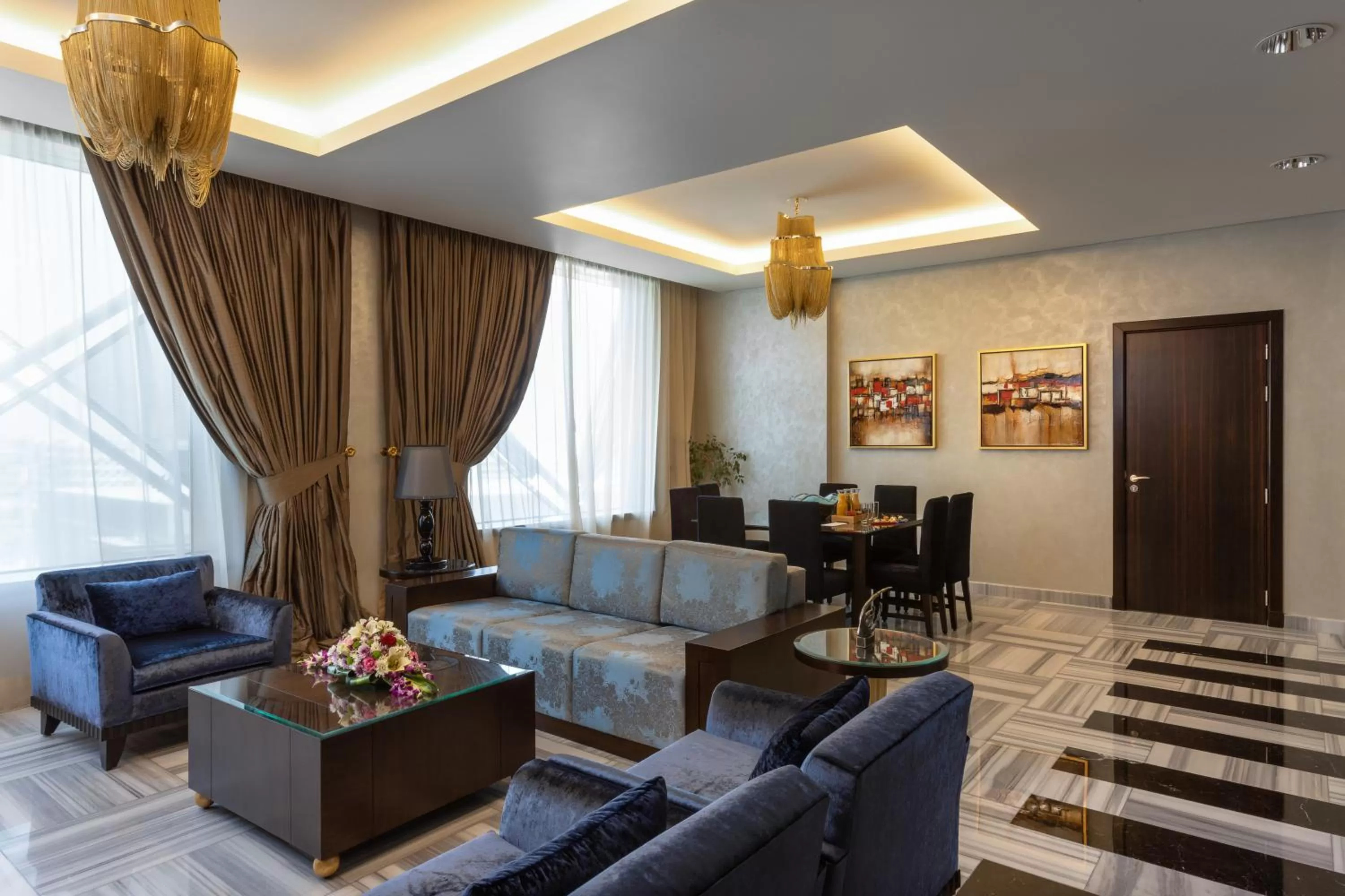 Presidential Suite in Crowne Plaza Riyadh - RDC Hotel & Convention by IHG