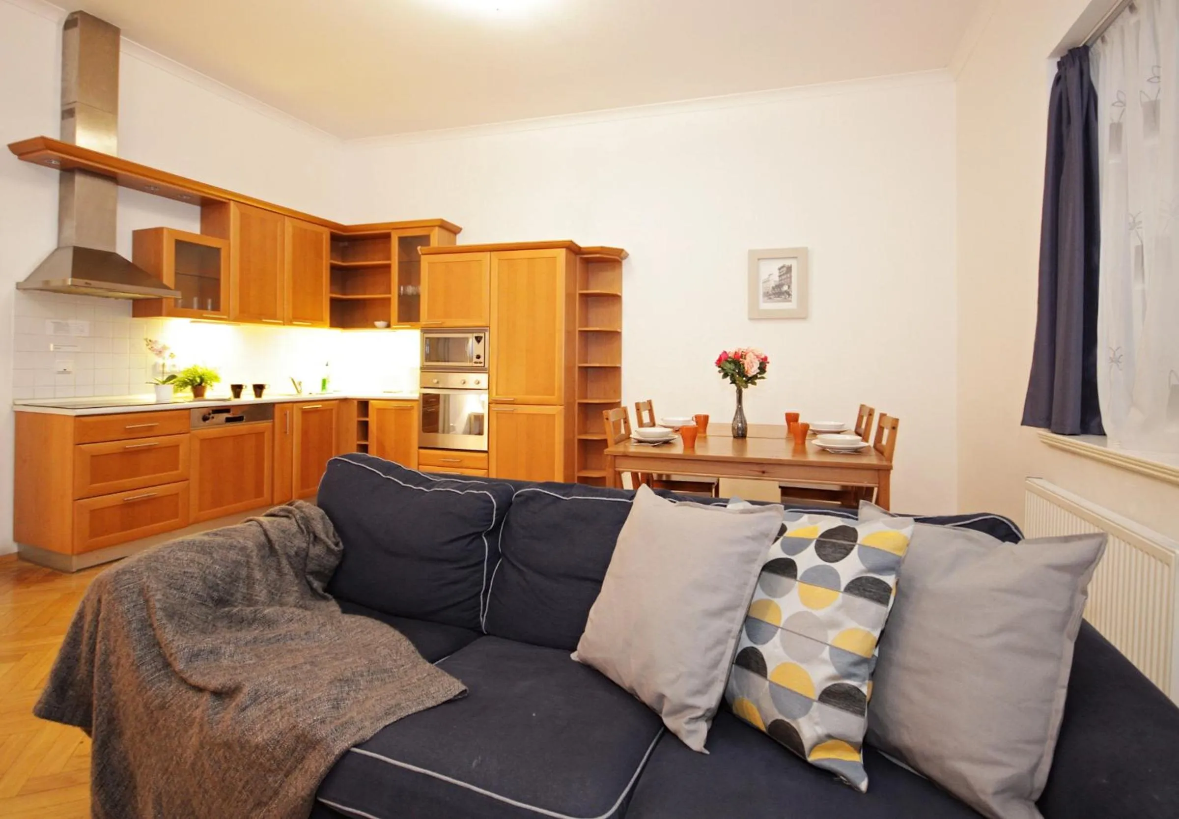 Living room in Prague Central Residence