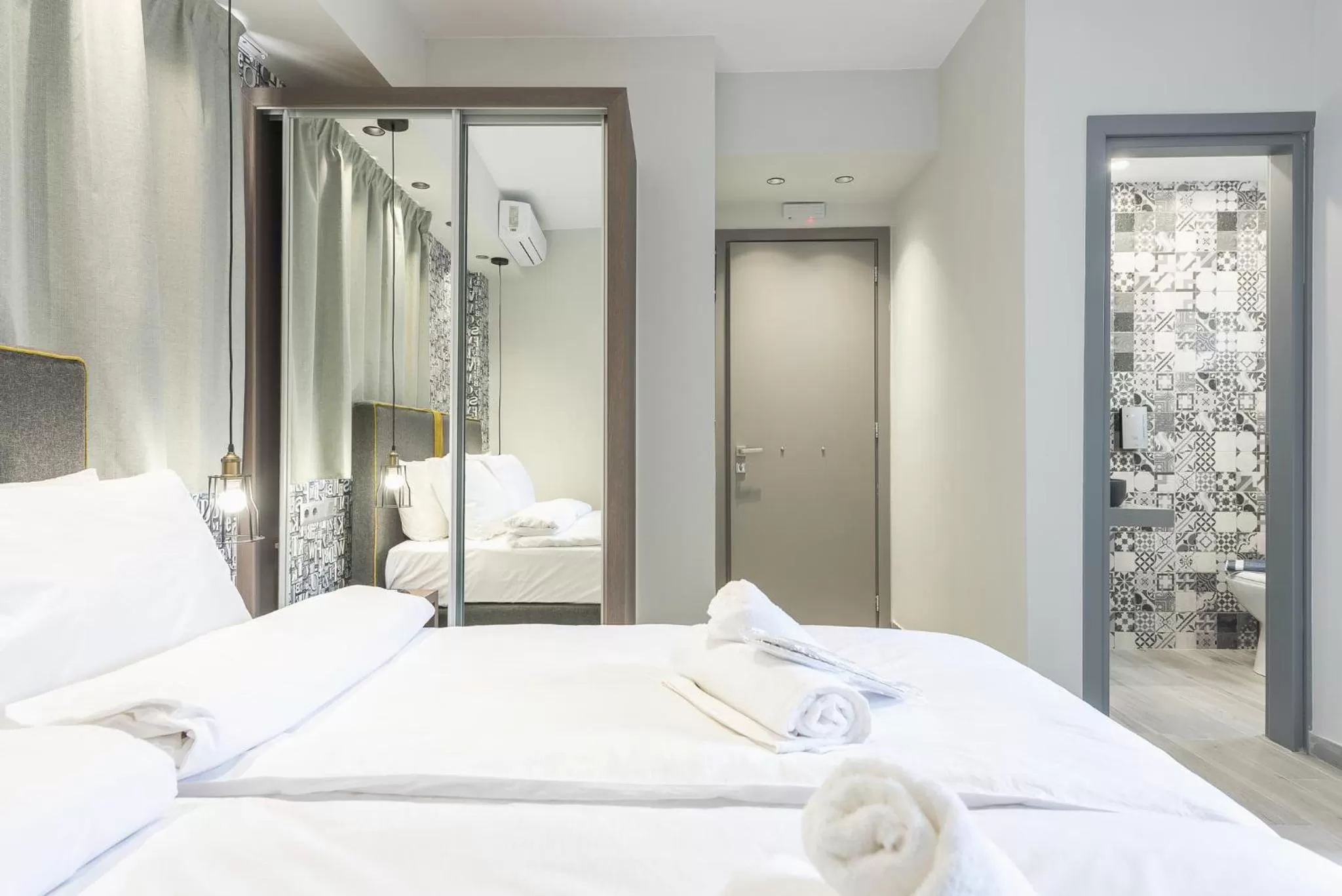 Superior Room Courtyard View in Athens Lights